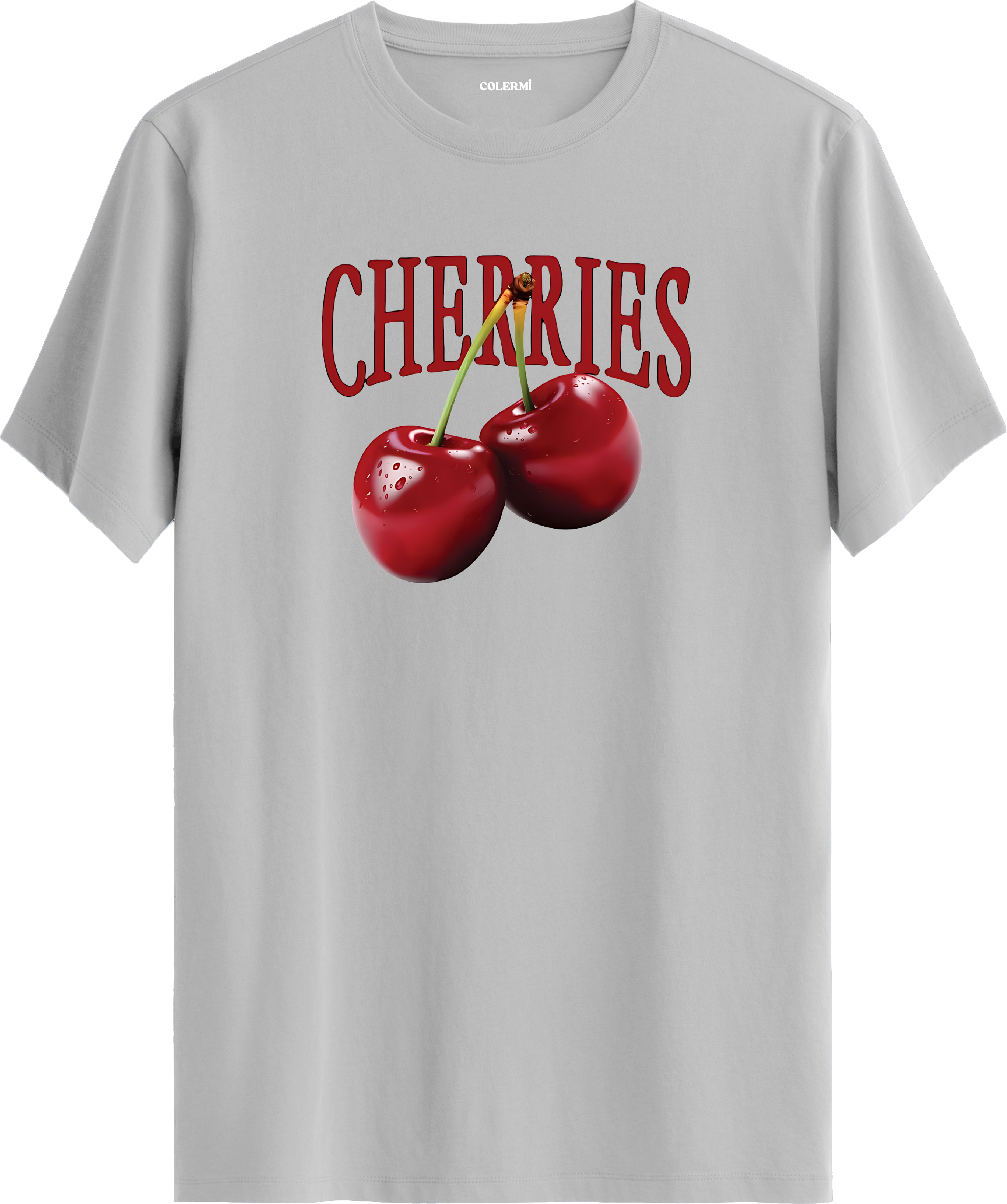 Cherries Baskılı Regular Tişört
