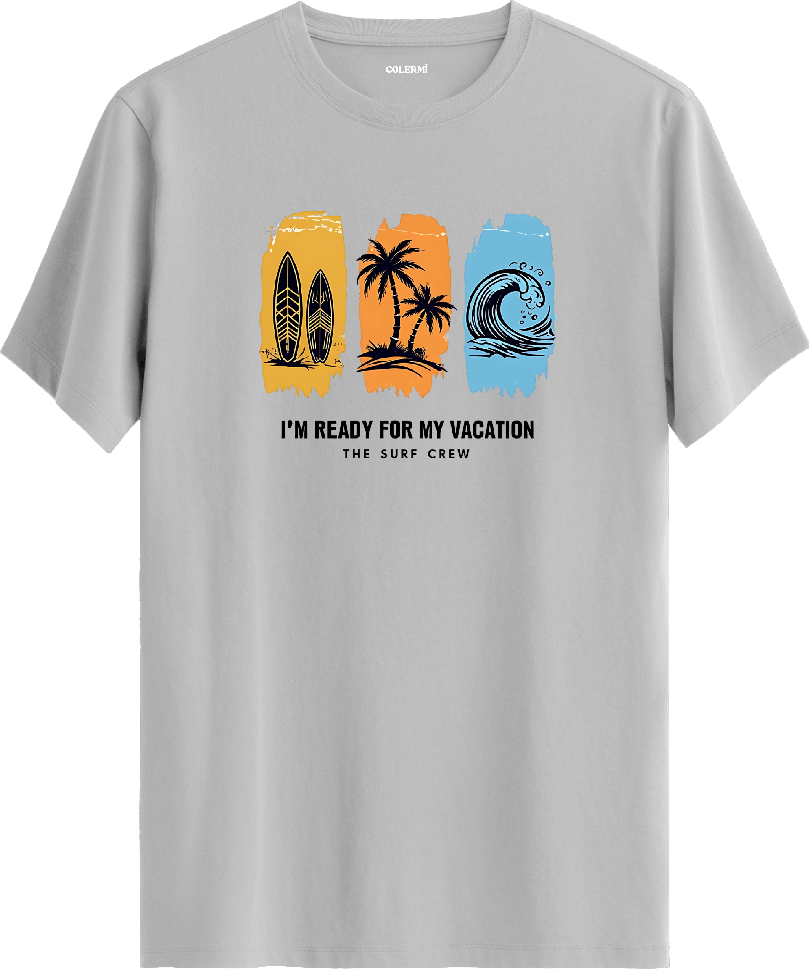 Vacation Surf Crew Baskılı Regular Tişört