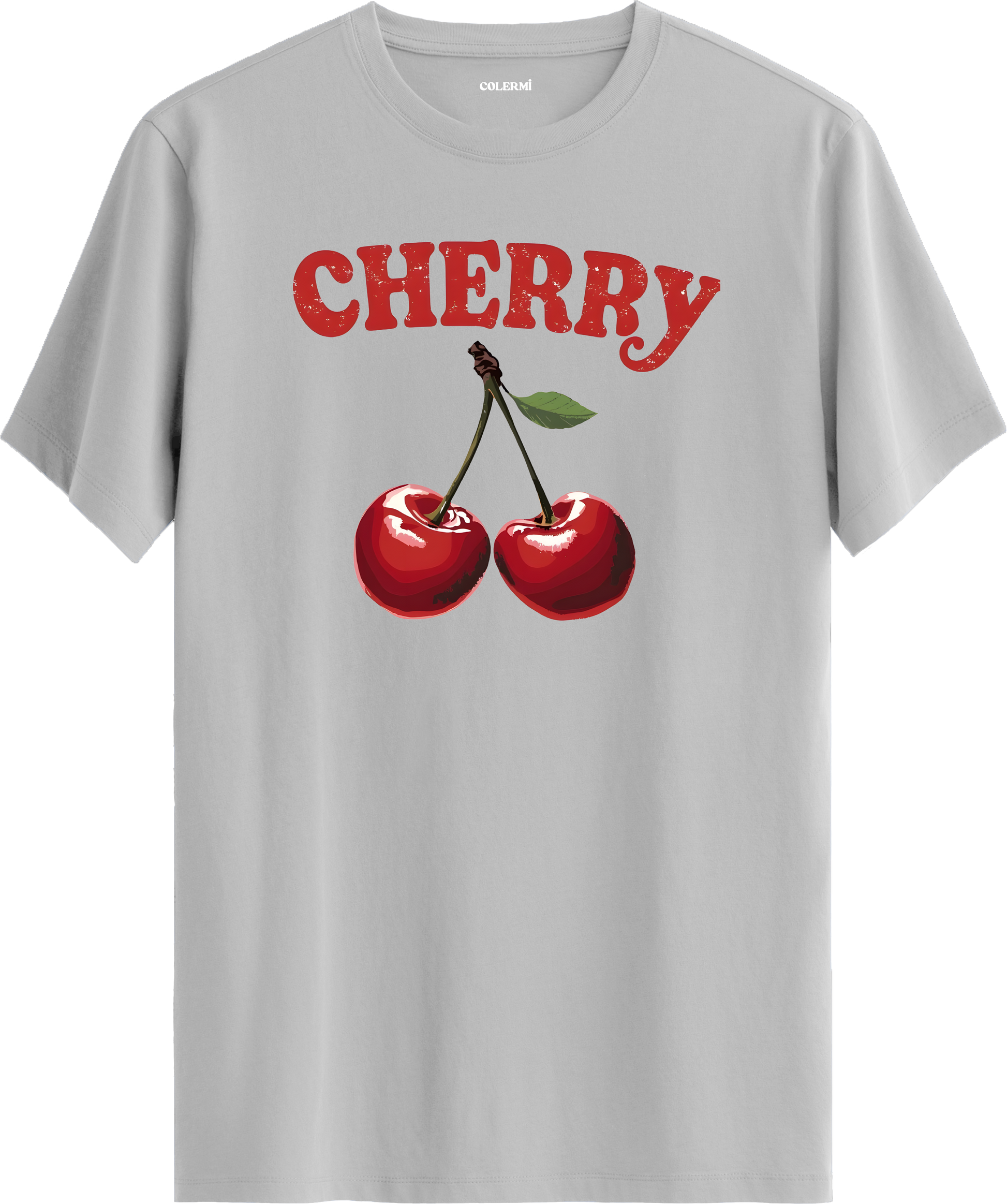 Cherry Baskılı Tişört görsel 5 | Colermi