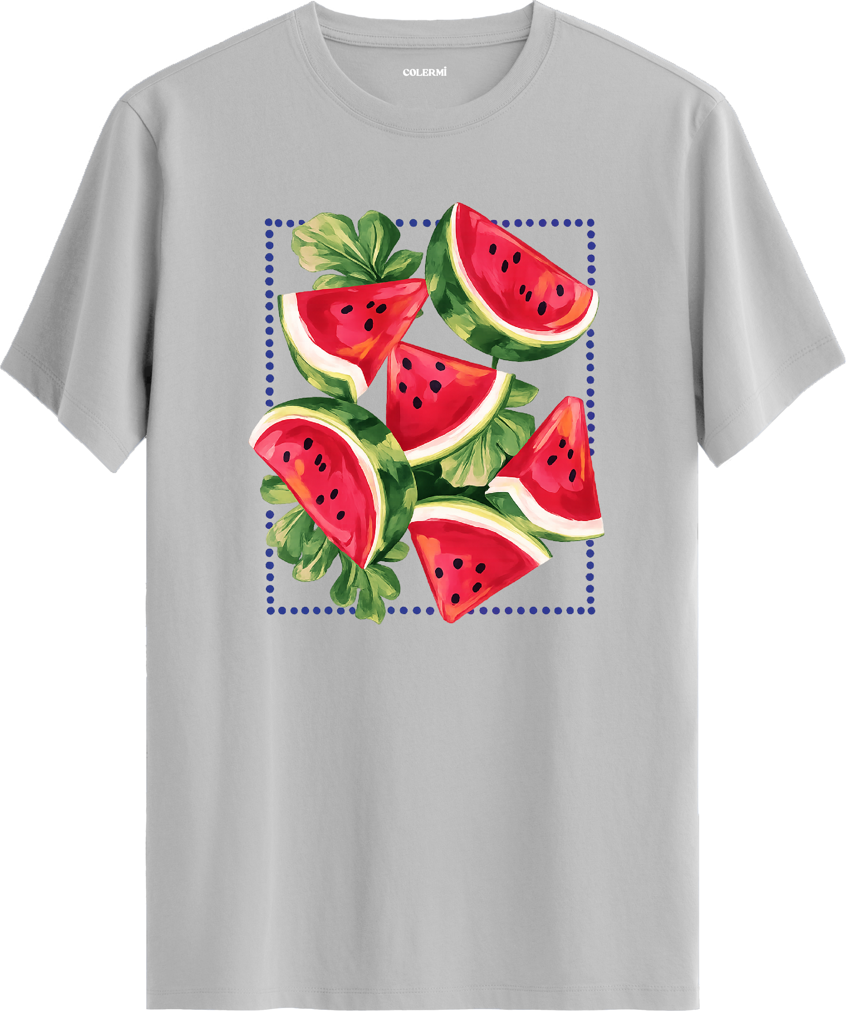 Watermelon Slice Baskılı Tişört görsel 5 | Colermi