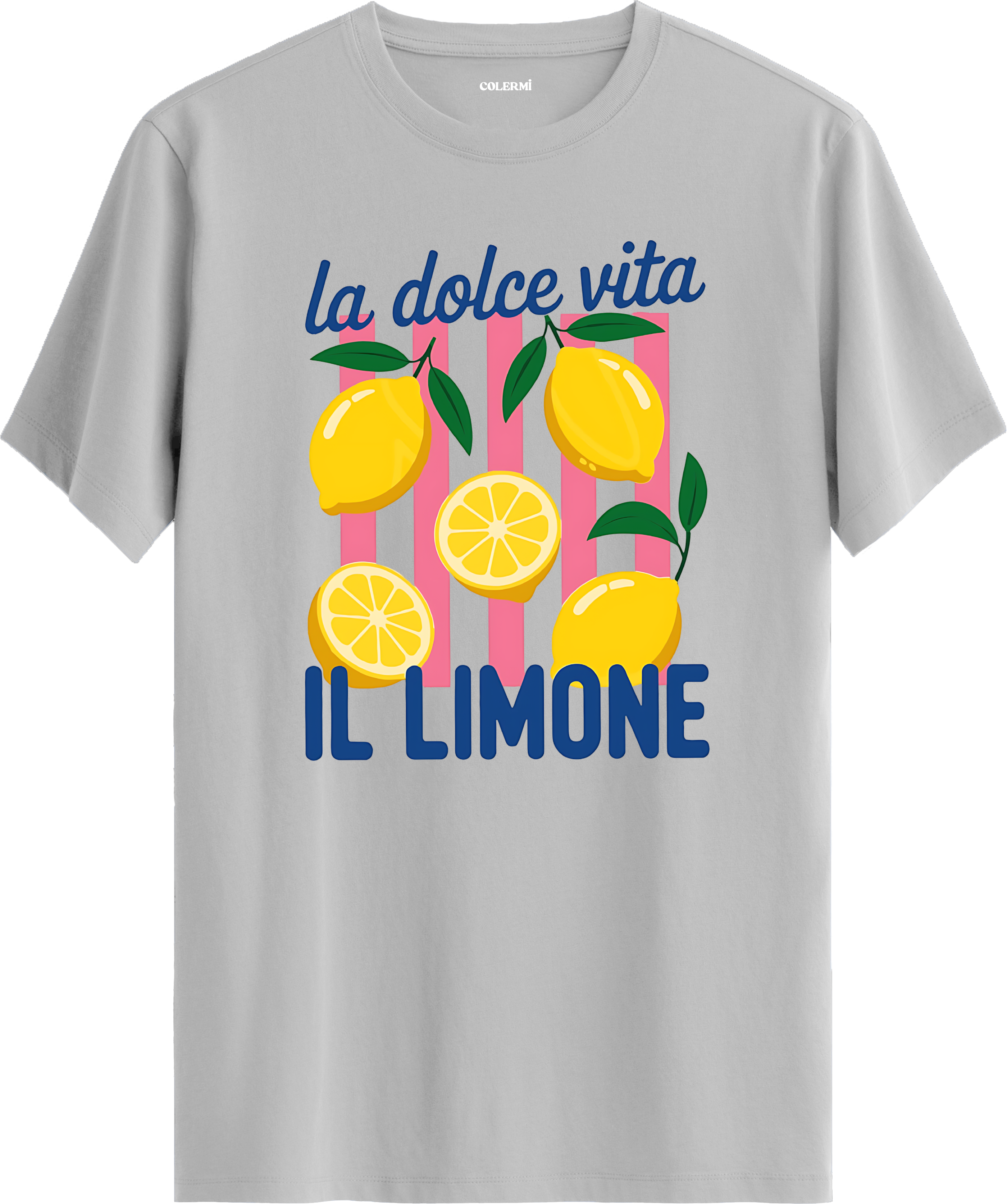 La Dolce Vita Limon Baskılı Tişört