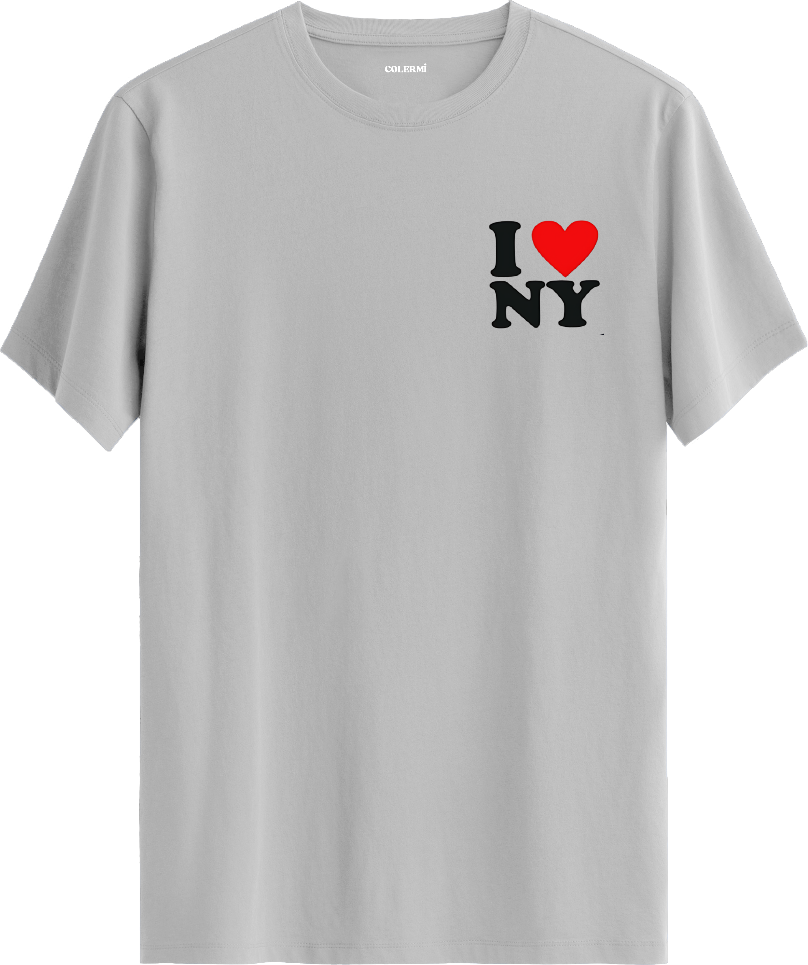 I Love NY Baskılı Regular Tişört