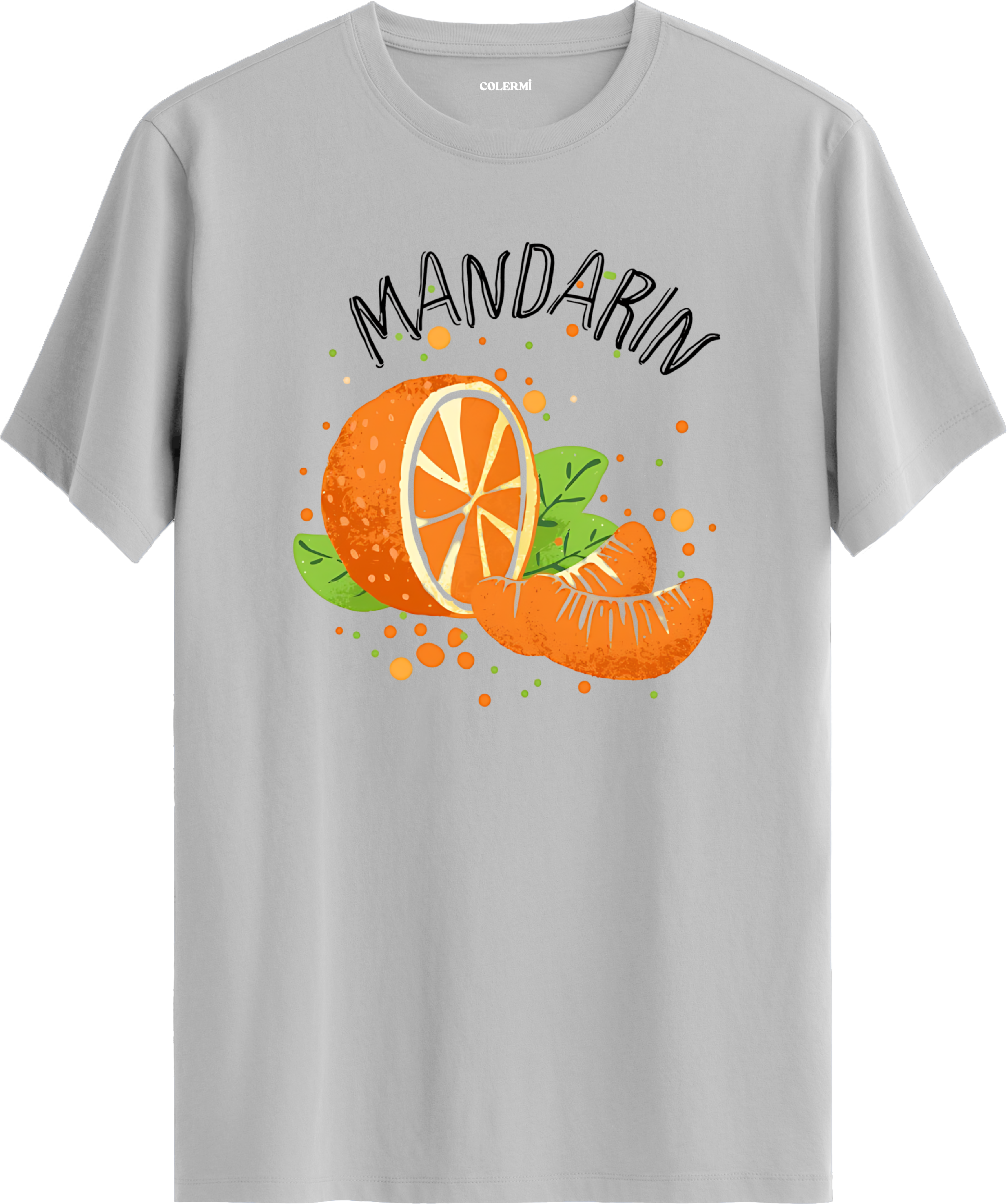 Mandalina Baskılı Tişört