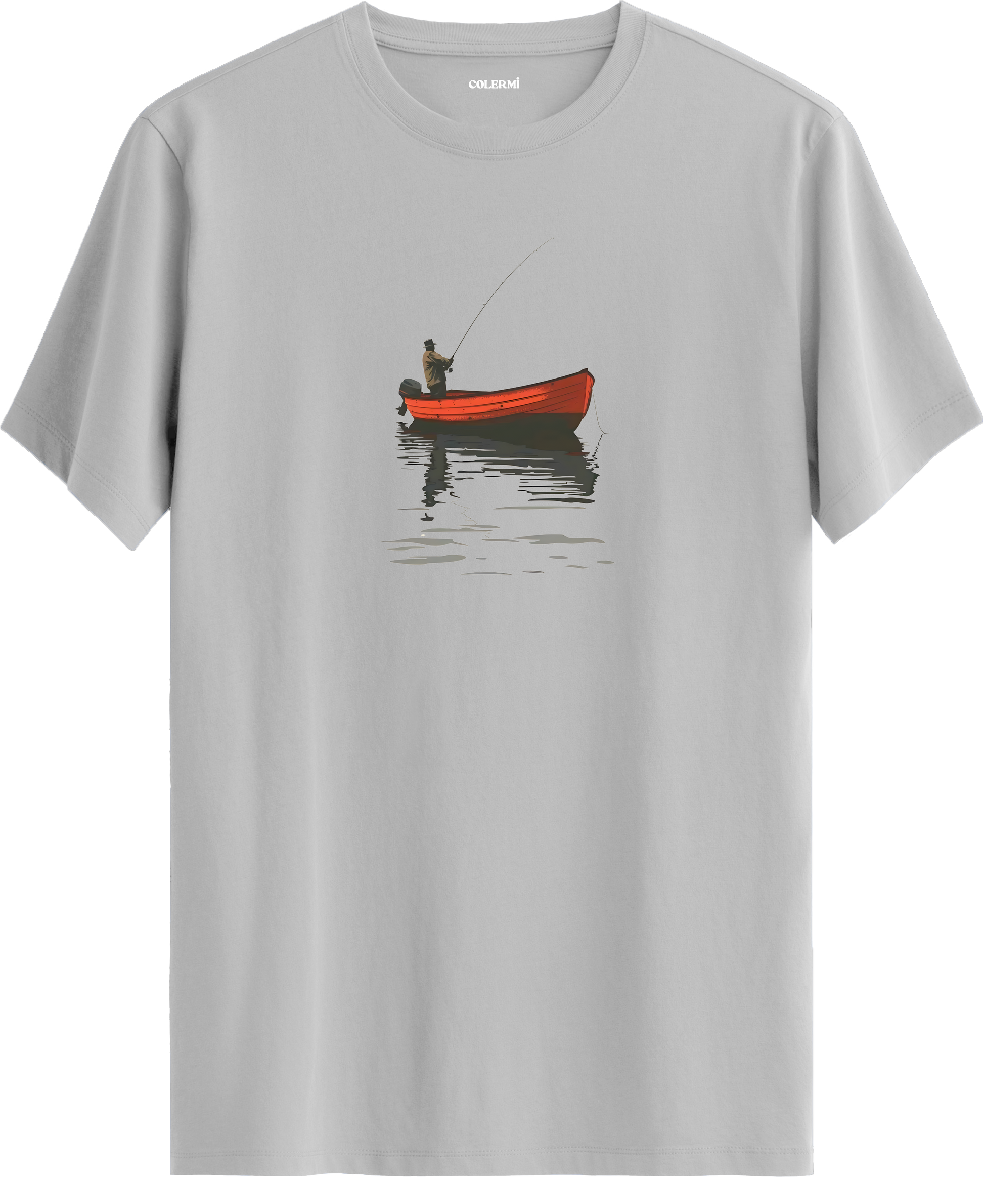 Fisherman Boat Baskılı Tişört görsel 5 | Colermi