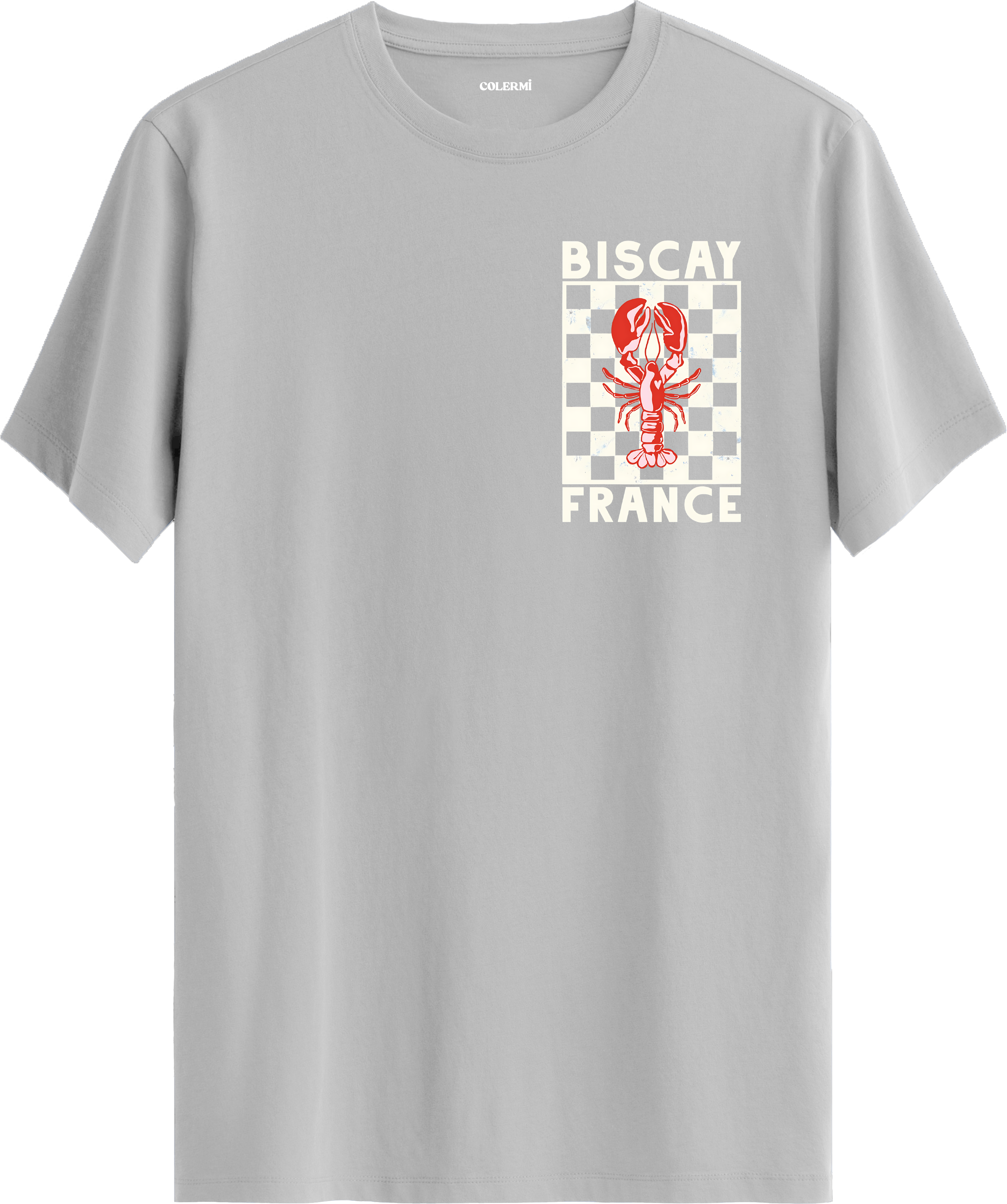 Biscay Lobster Baskılı Regular Tişört