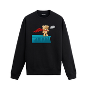 Ayıcık Baskılı Sweatshirt - Future Hero Tasarım