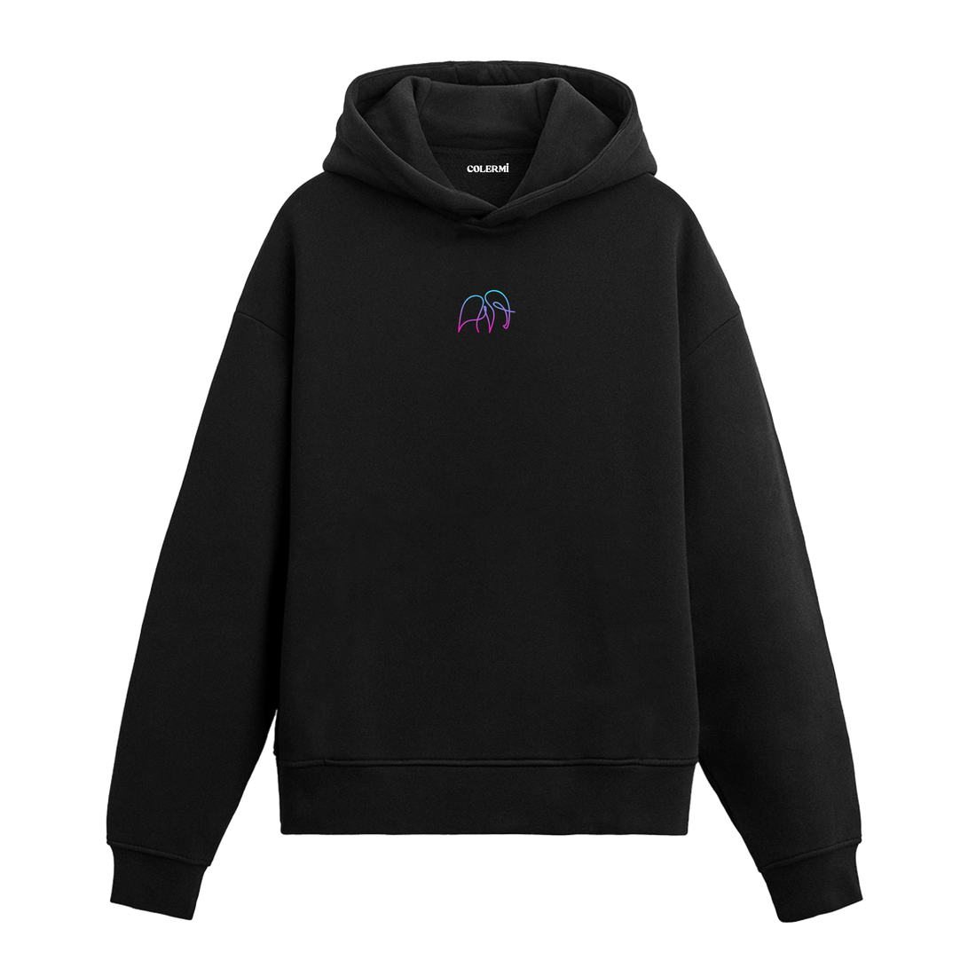 Gentle Giant Graphic Hoodie - Elephant Silhouette, Graceful Strength