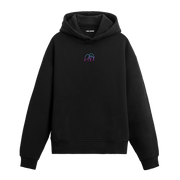 Gentle Giant Graphic Hoodie - Elephant Silhouette, Graceful Strength