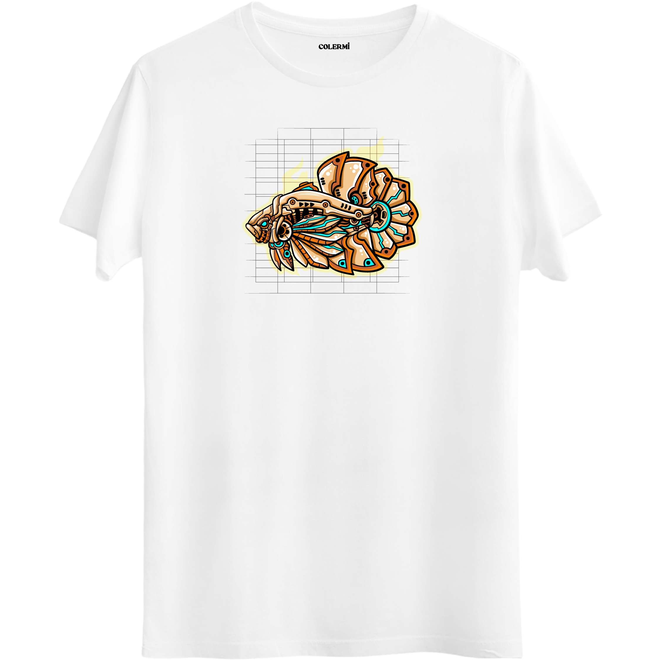Geometric Lionfish T-Shirt – Unique Ocean-Inspired Design