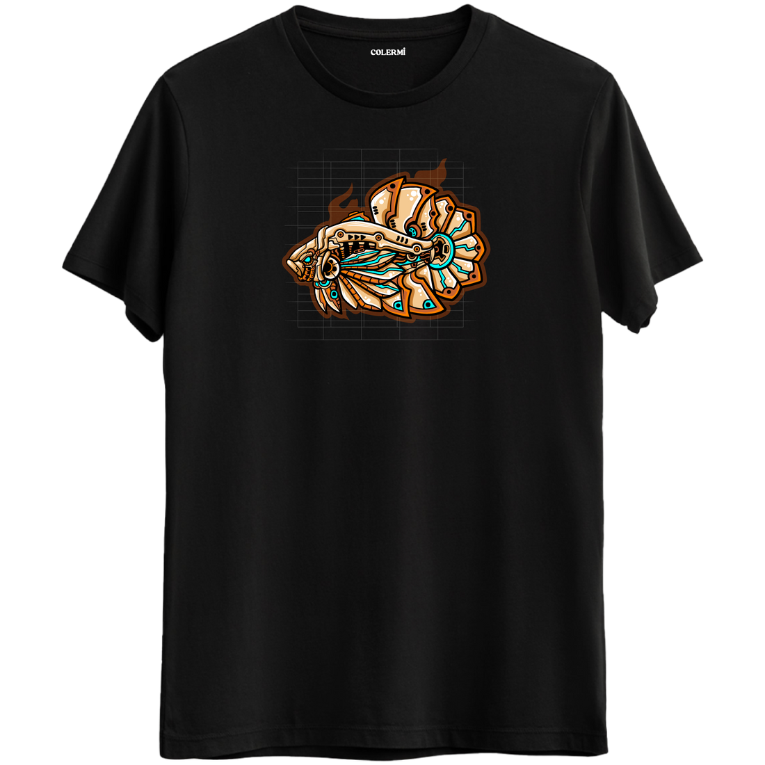 Geometric Lionfish T-Shirt – Unique Ocean-Inspired Design
