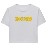 Colermi Güneş Desenli Crop Top Tişört
