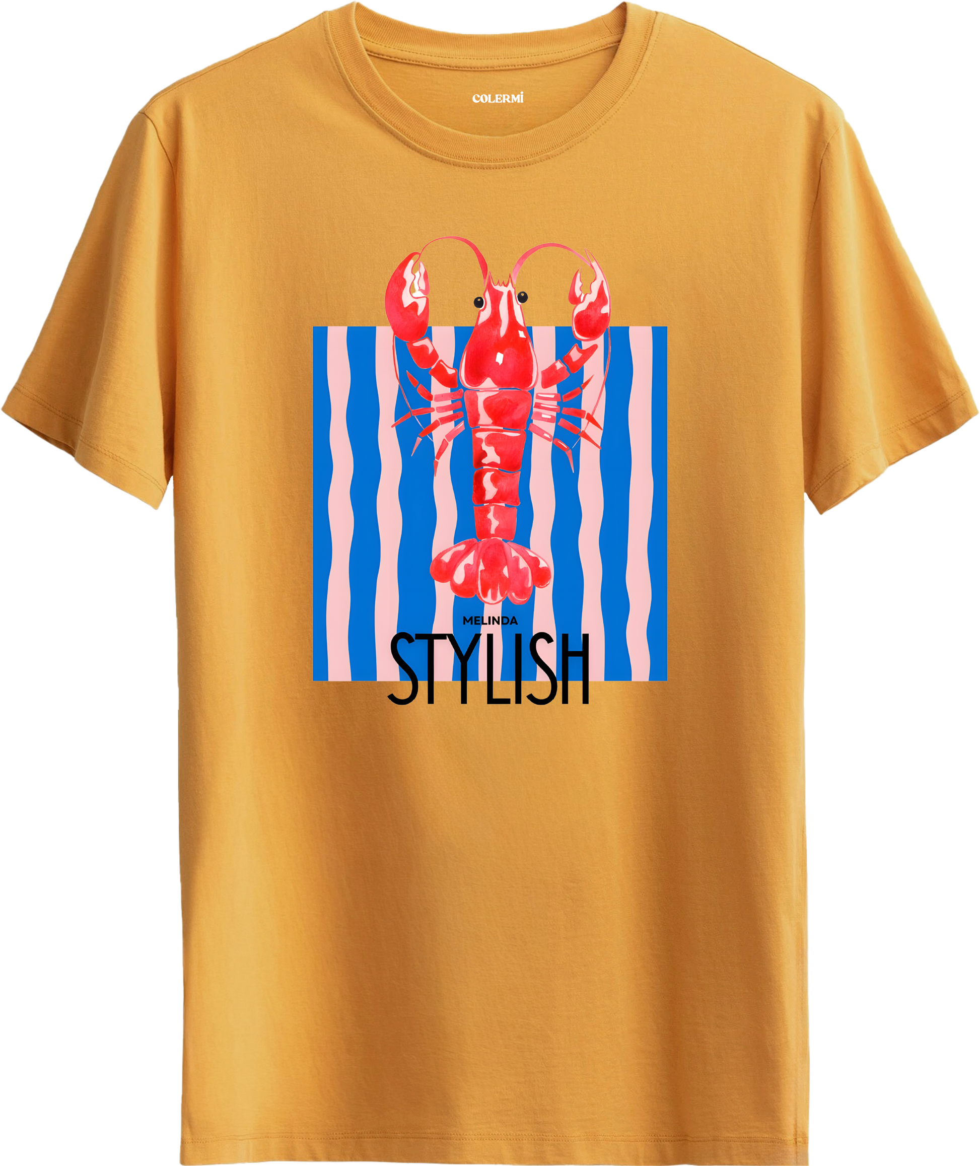 Stylish Lobster Tişört görsel 6 | Colermi