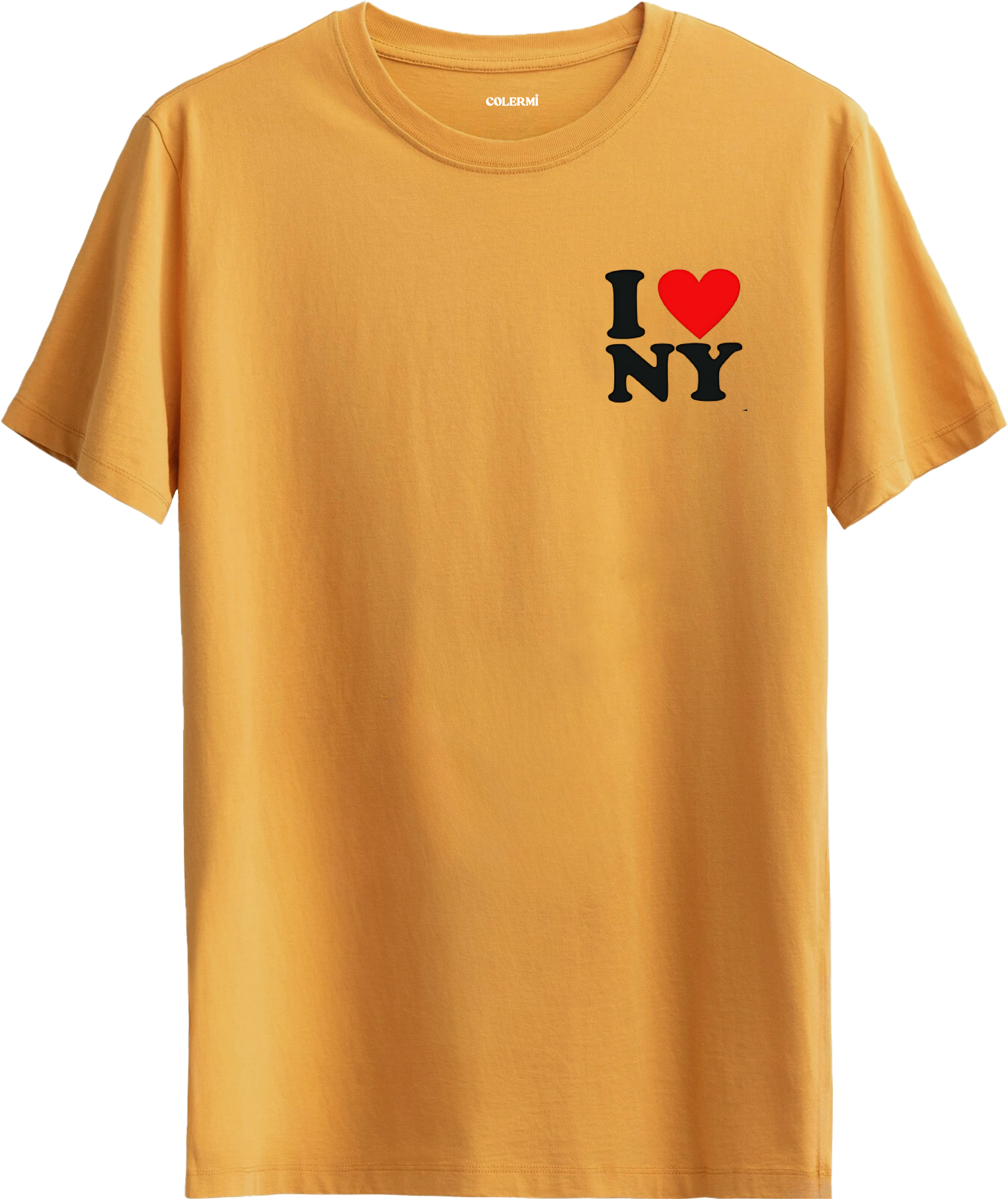 I Love NY Baskılı Regular Tişört