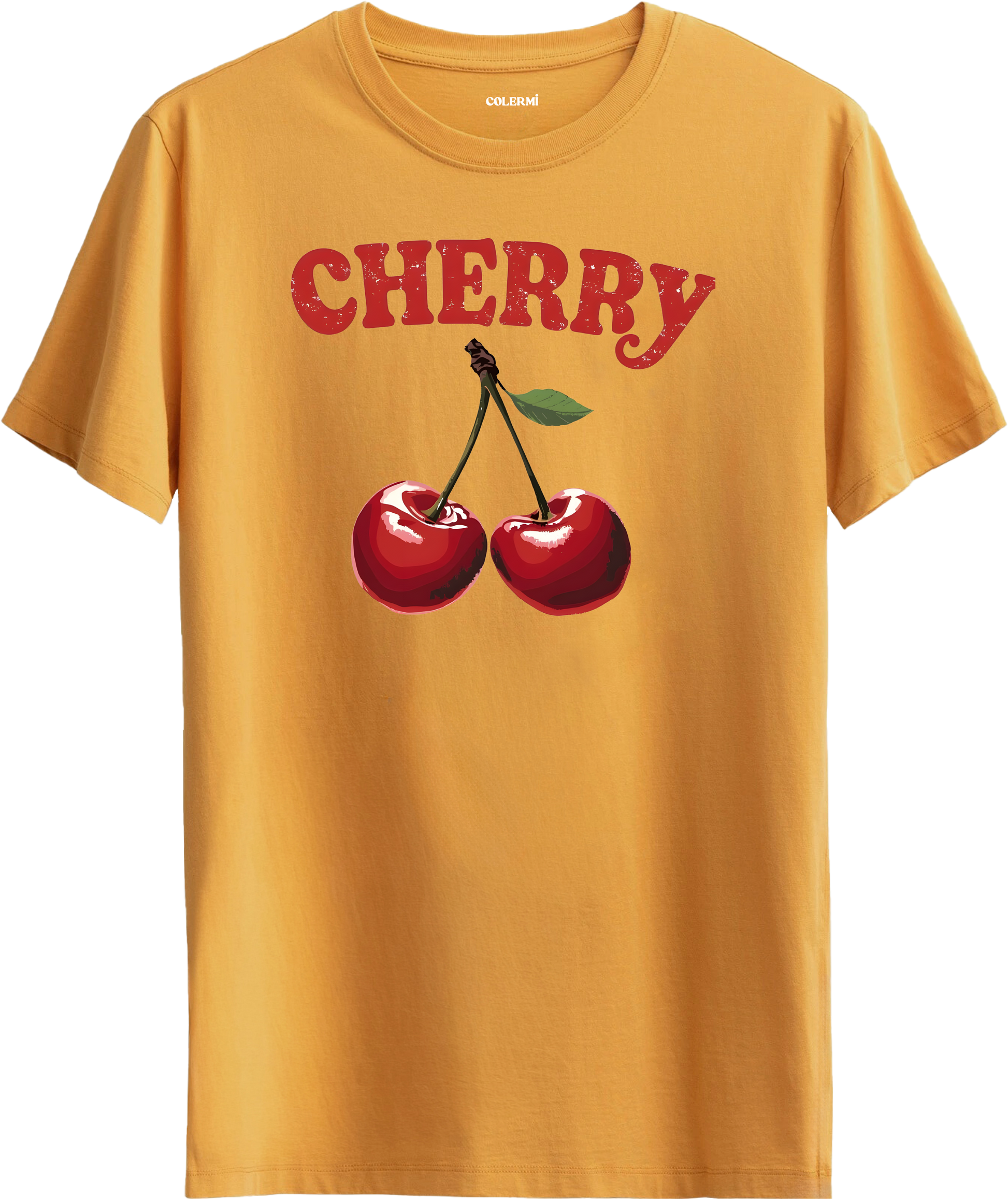 Cherry Baskılı Tişört görsel 6 | Colermi