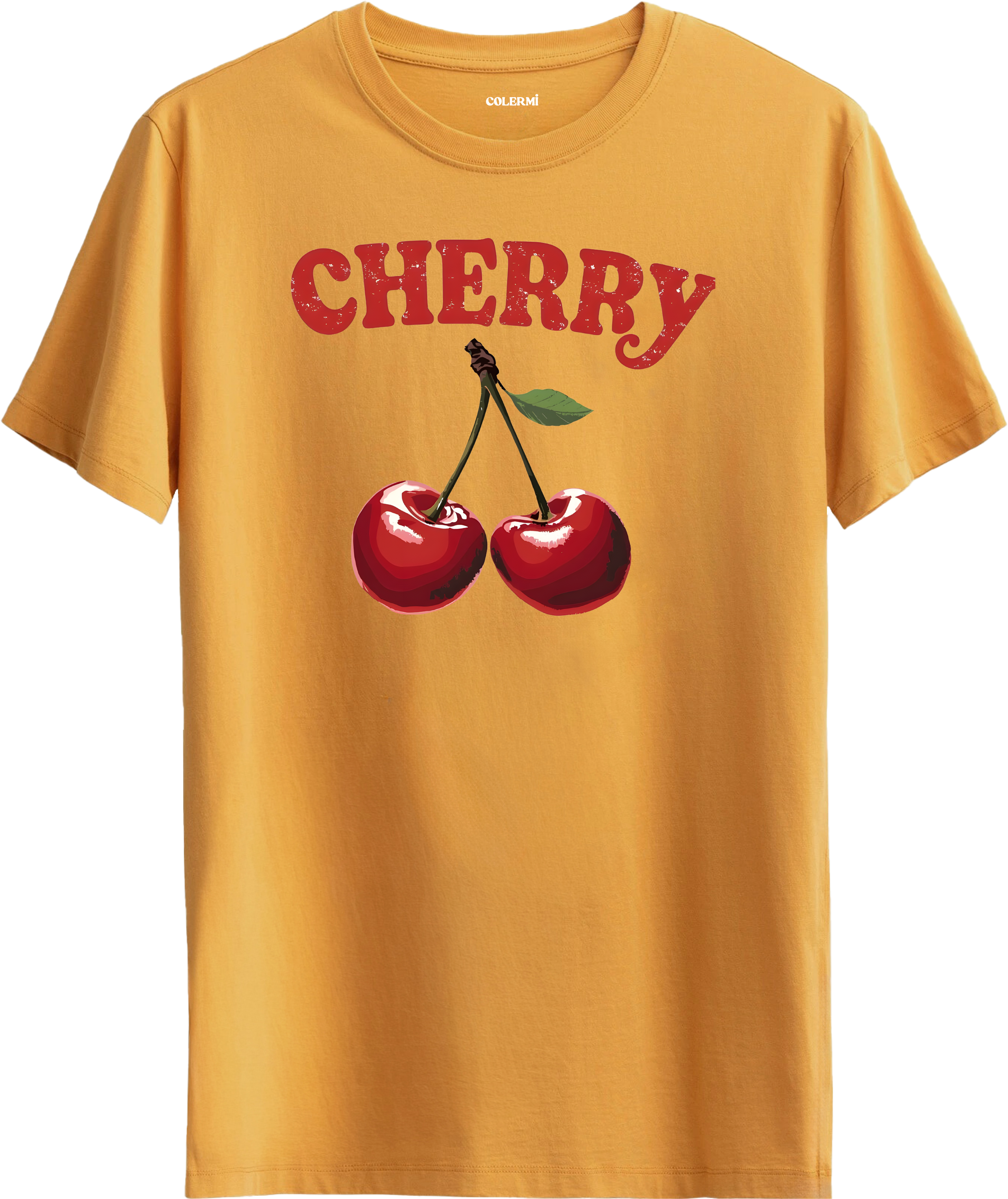 Cherry Baskılı Tişört görsel 6 | Colermi