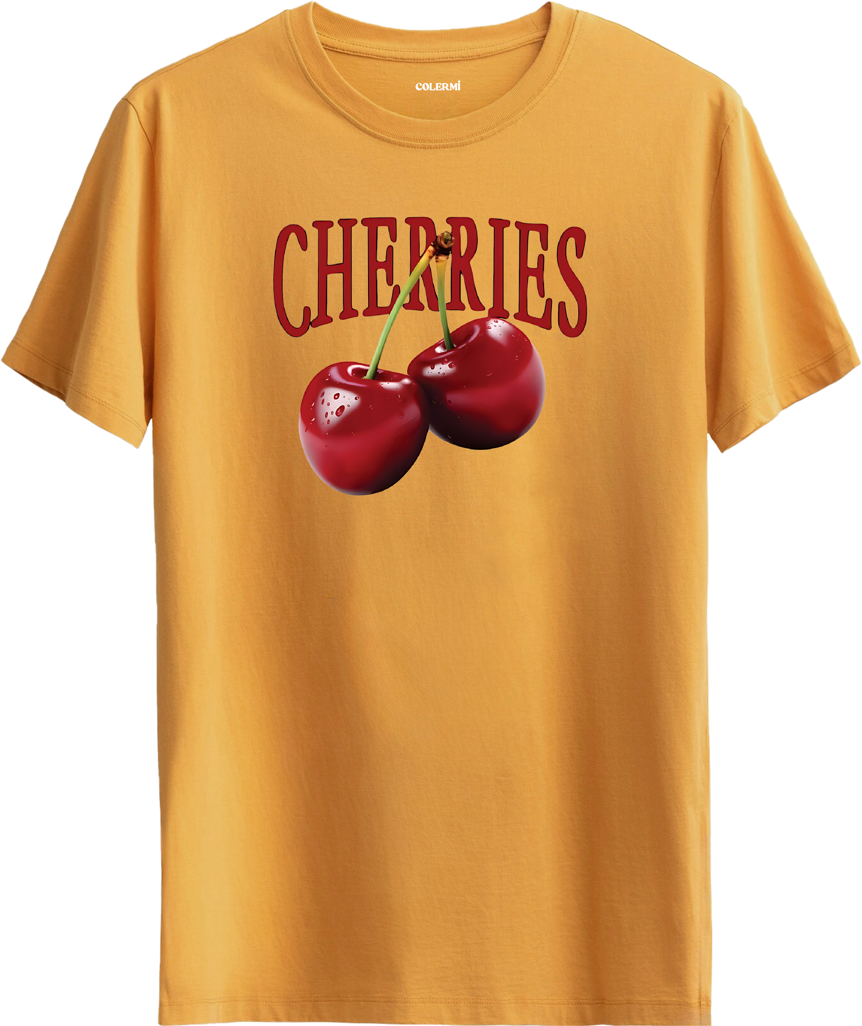 Cherries Baskılı Regular Tişört