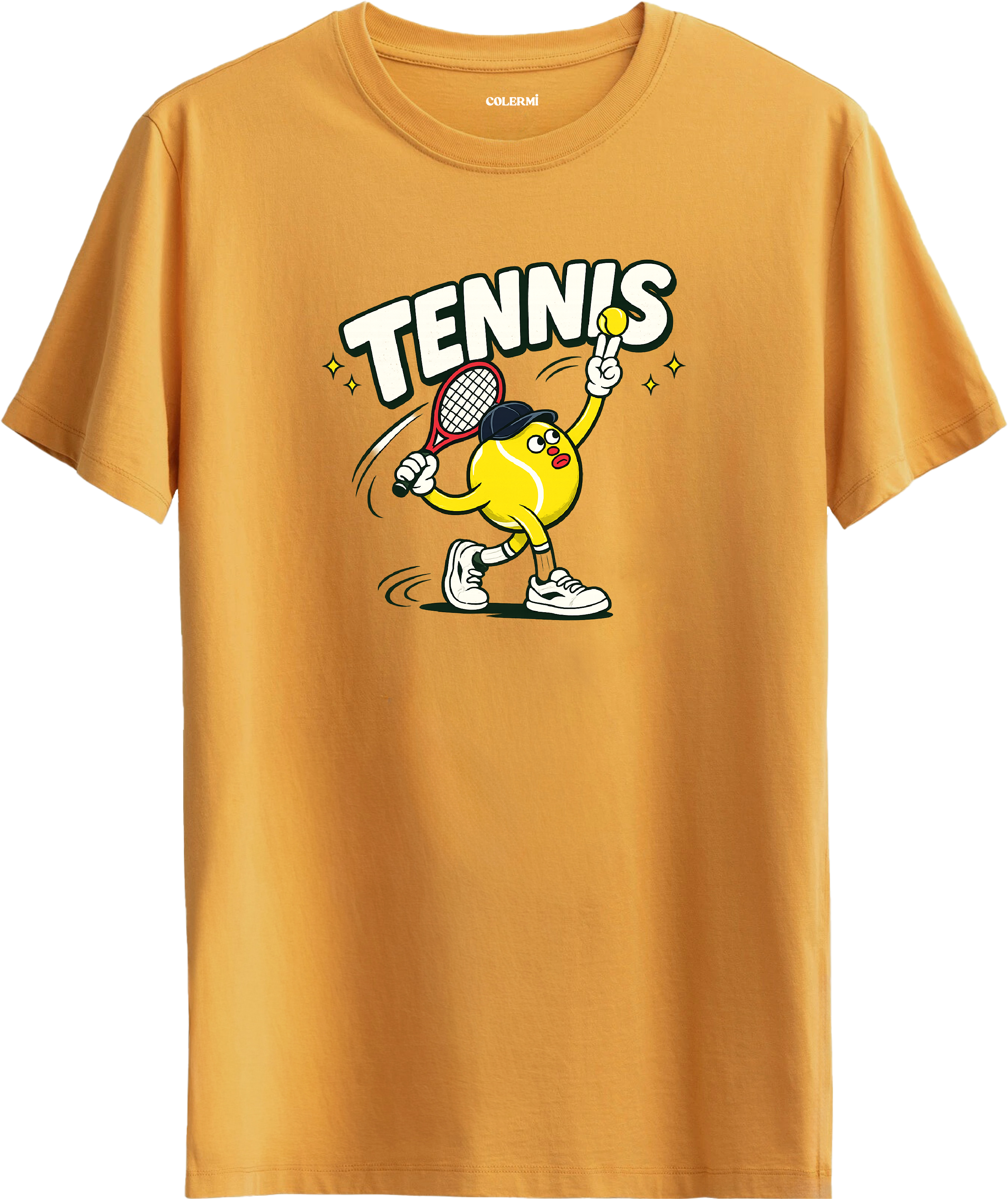 Tennis Ball Baskılı Regular Tişört