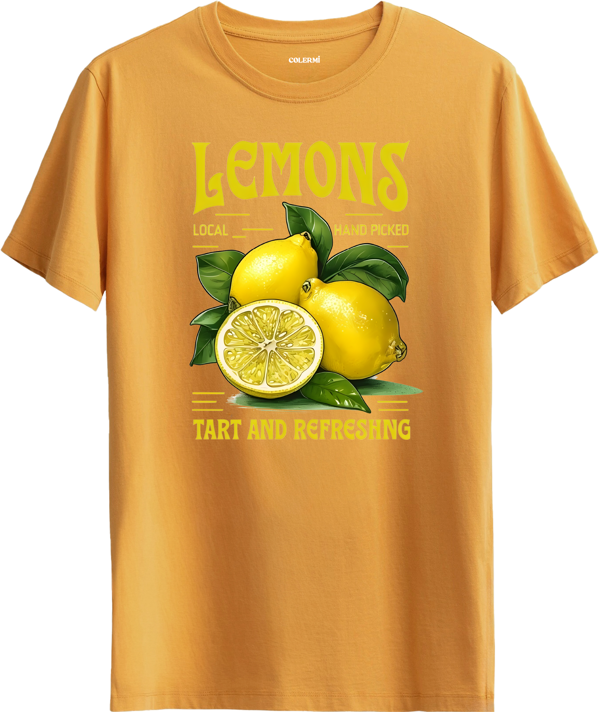Limon Baskılı Tişört görsel 6 | Colermi