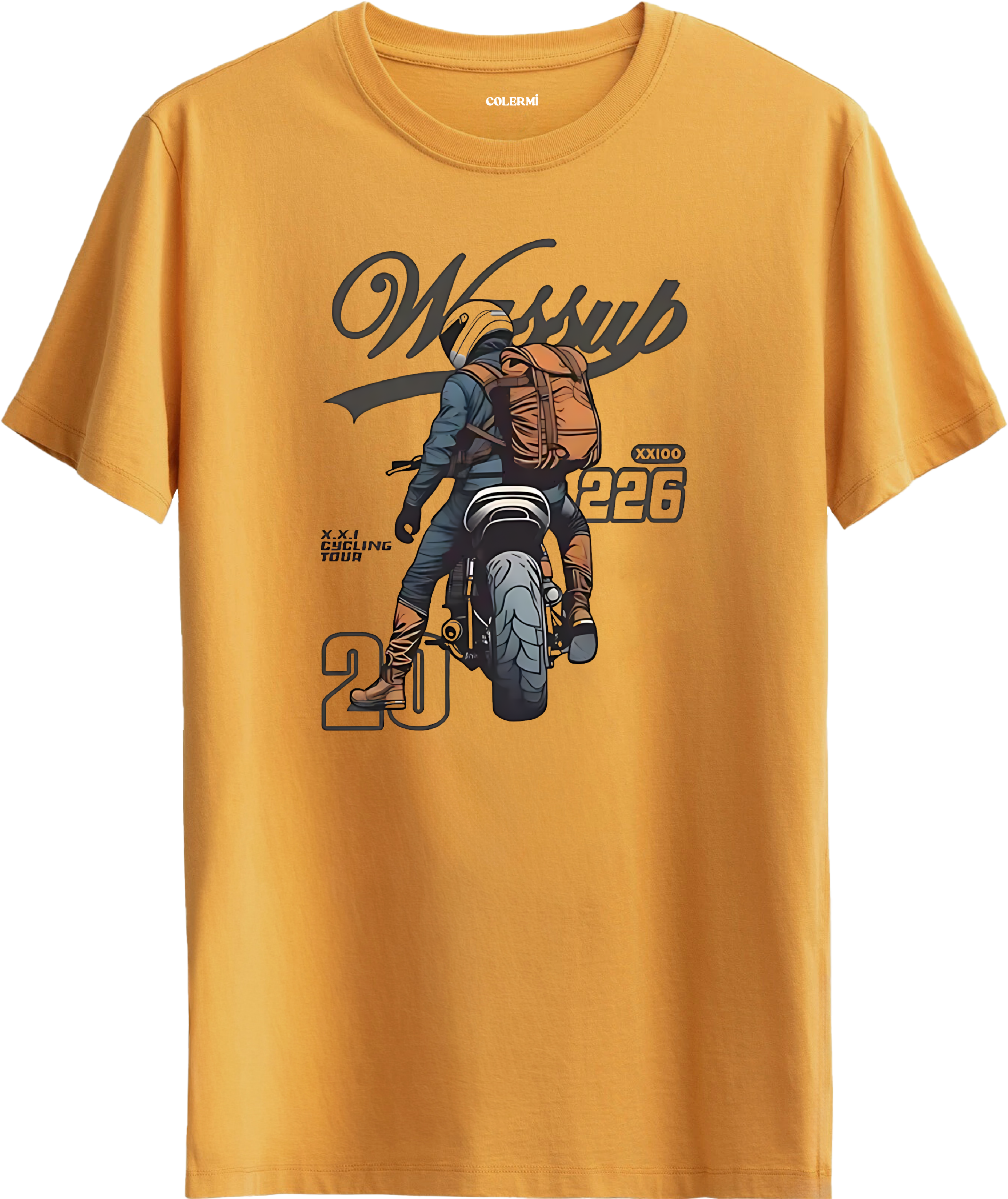 Motorcycle Rider Regular Tişört