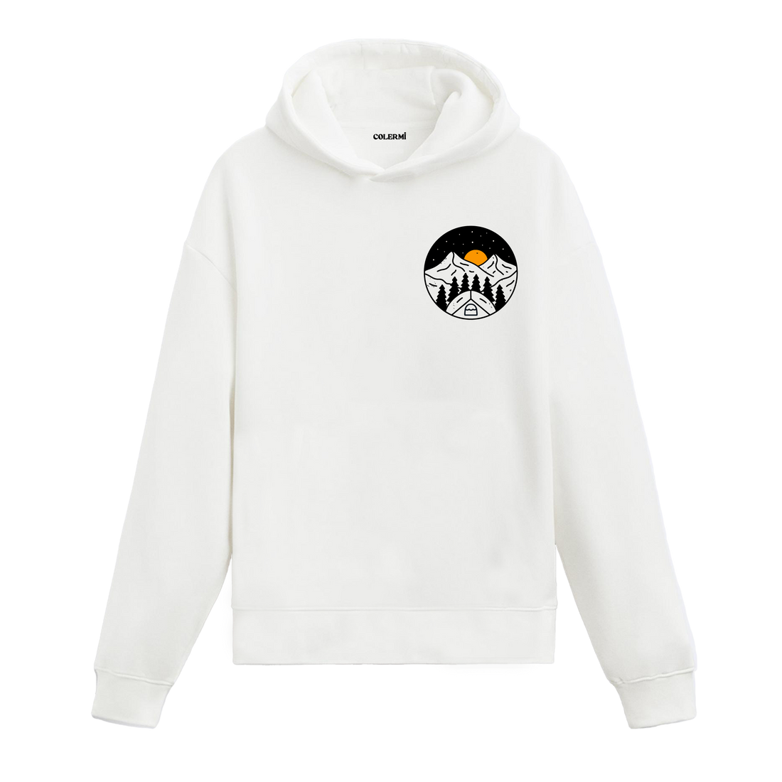 Minimalist Night Camp Hoodie