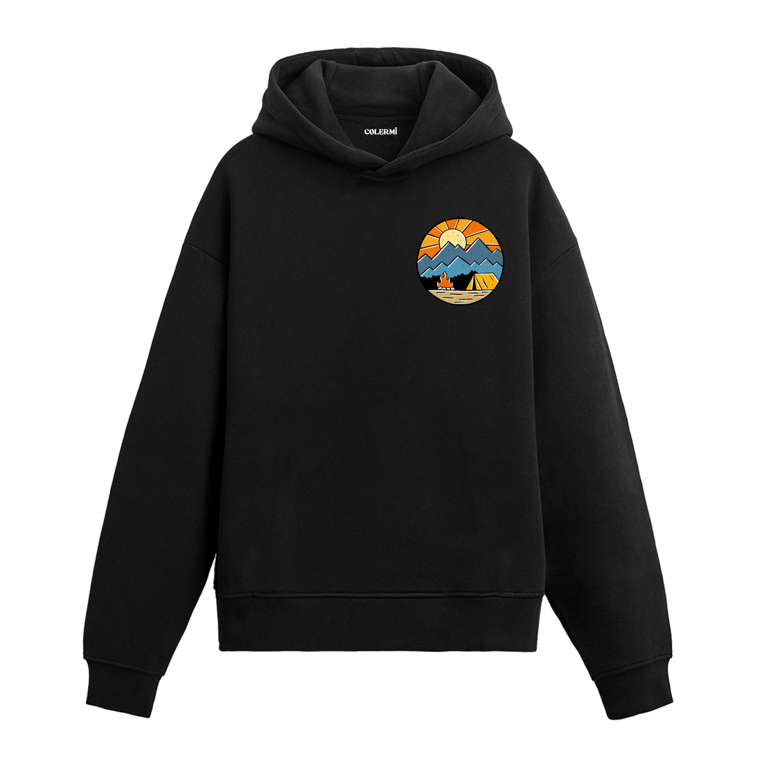Sunset Mountain Shadow Hoodie