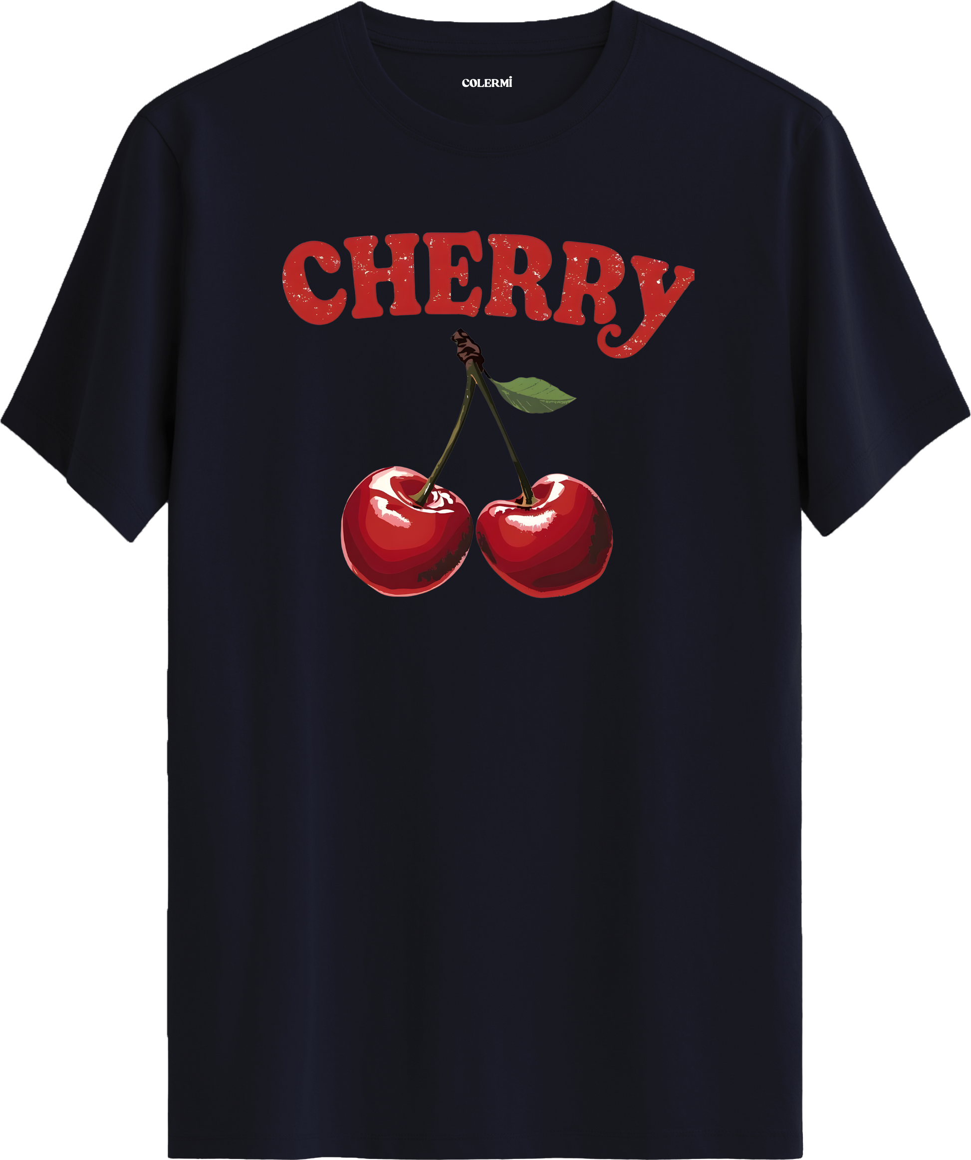 Cherry Baskılı Tişört görsel 7 | Colermi