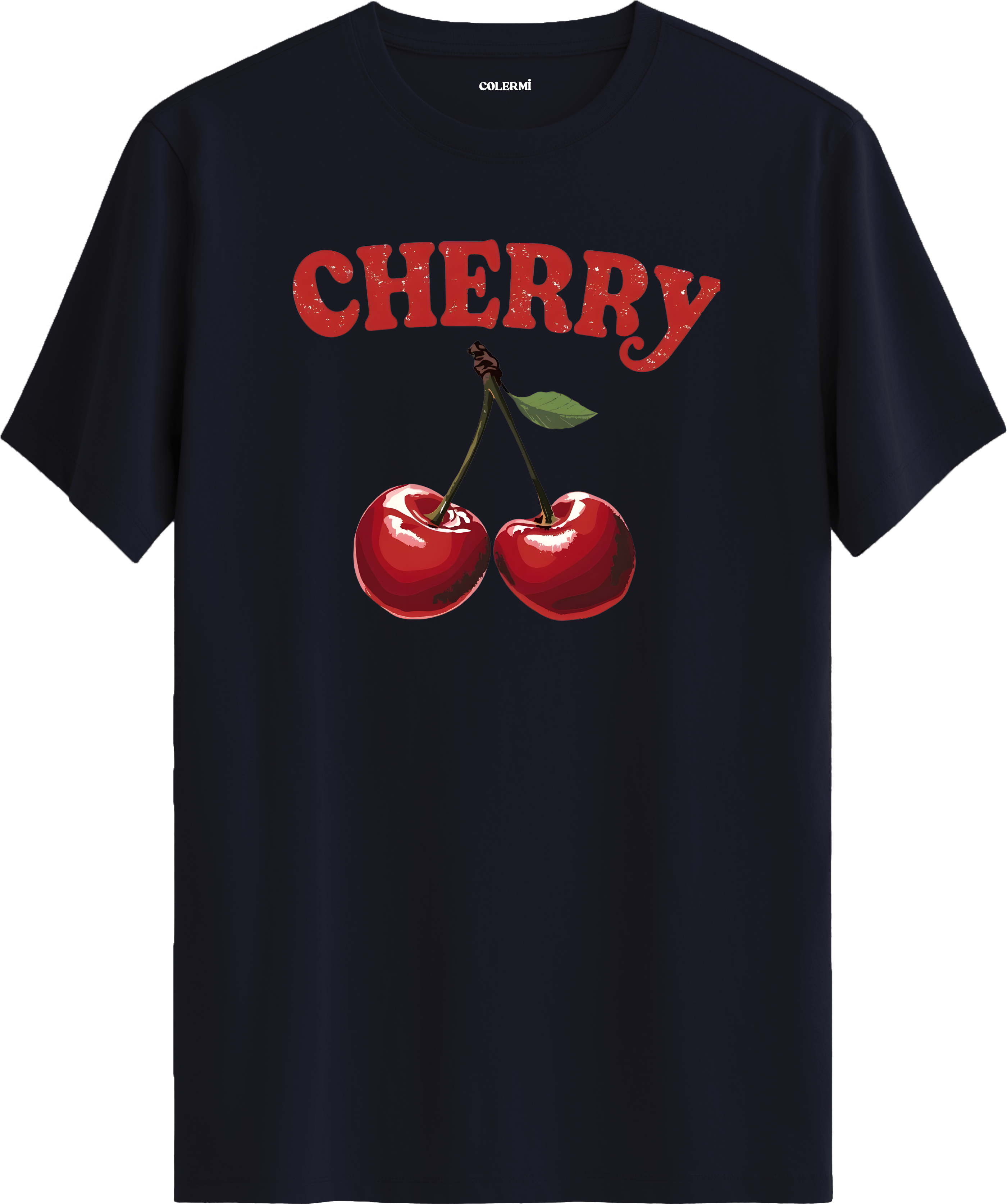 Cherry Baskılı Tişört görsel 7 | Colermi