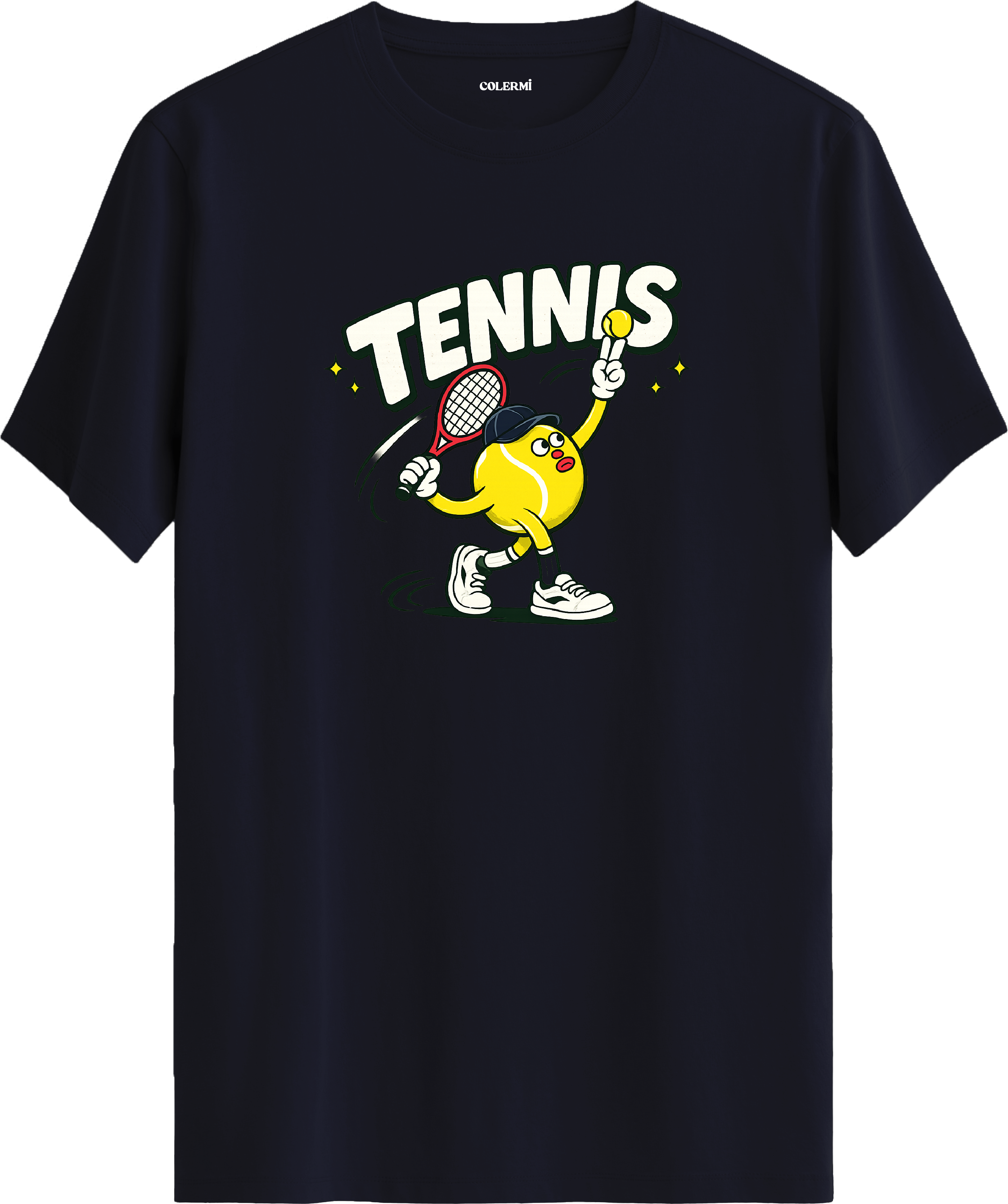 Tennis Ball Baskılı Regular Tişört