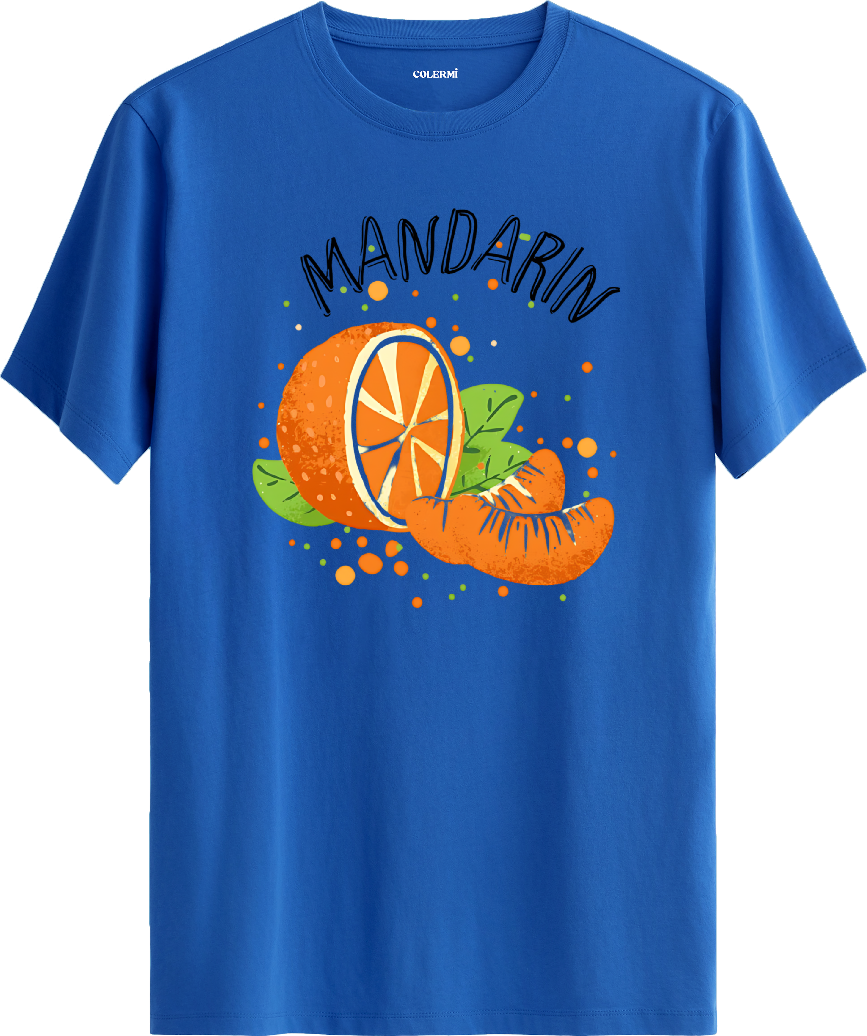 Mandalina Baskılı Tişört