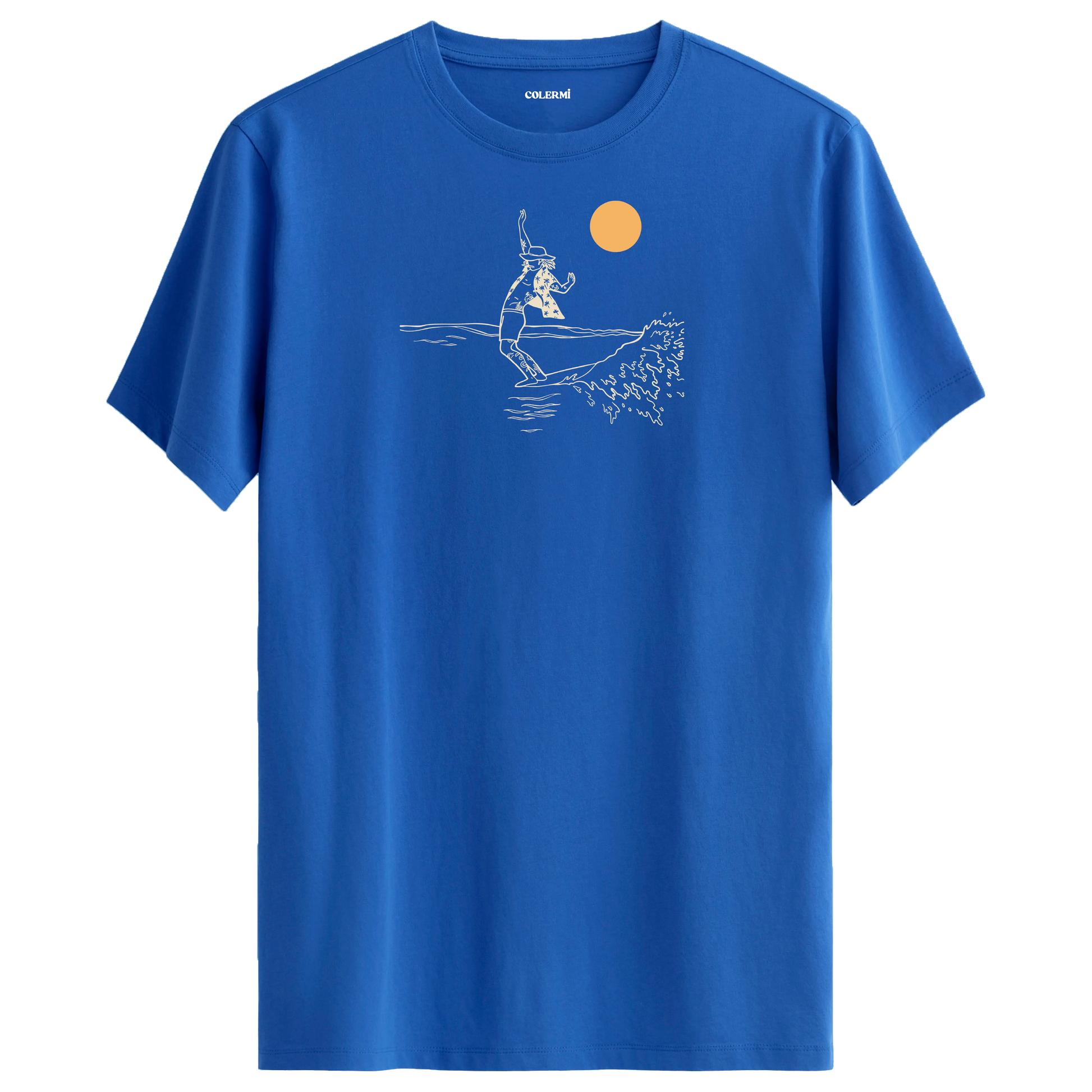 Güneş Altında Surf T-shirt görsel 3 | Colermi