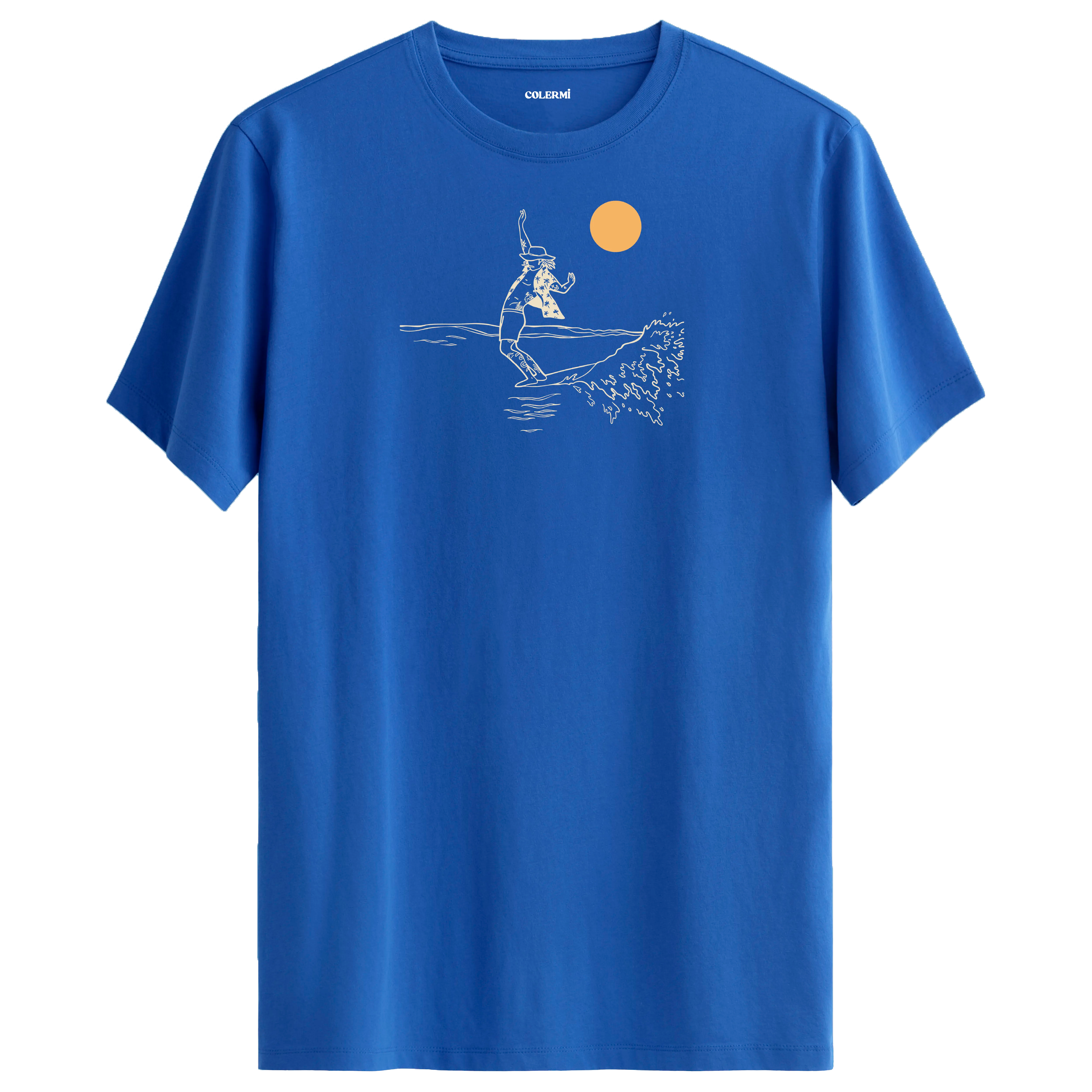 Güneş Altında Surf T-shirt görsel 3 | Colermi