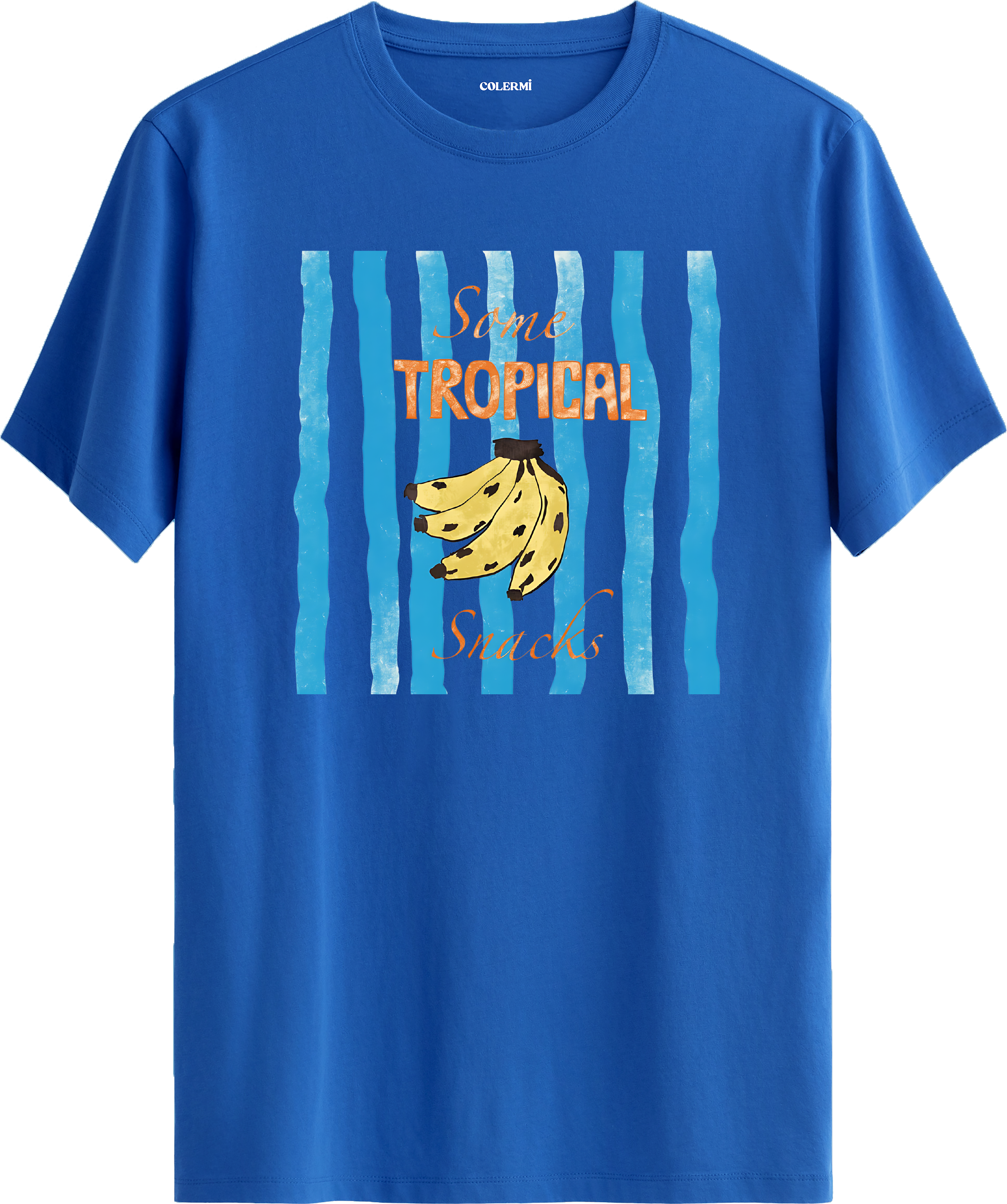 Tropical Snacks Muz Baskılı Tişört
