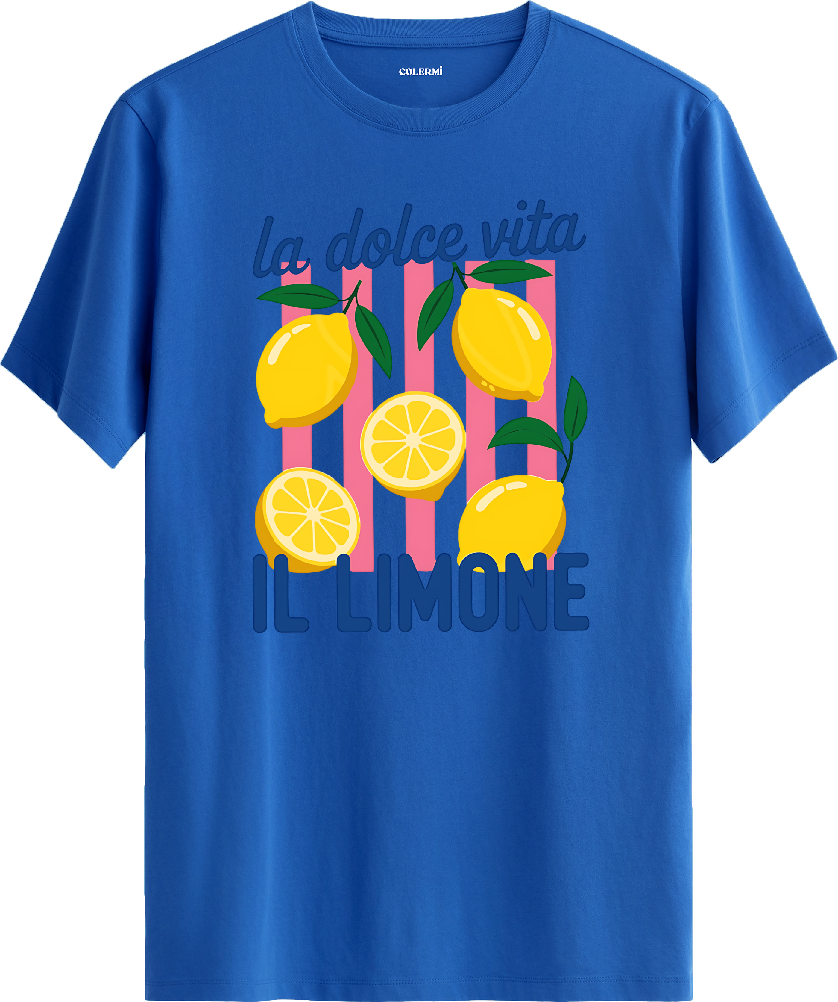 La Dolce Vita Limon Baskılı Tişört