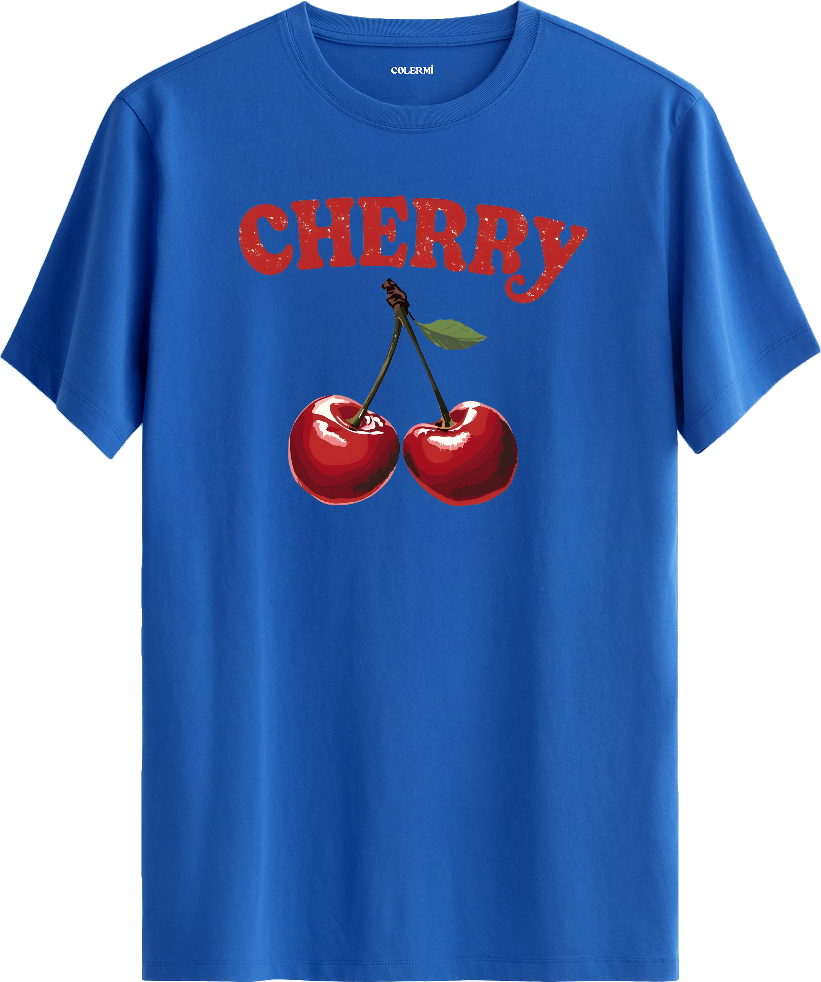 Cherry Baskılı Tişört görsel 8 | Colermi