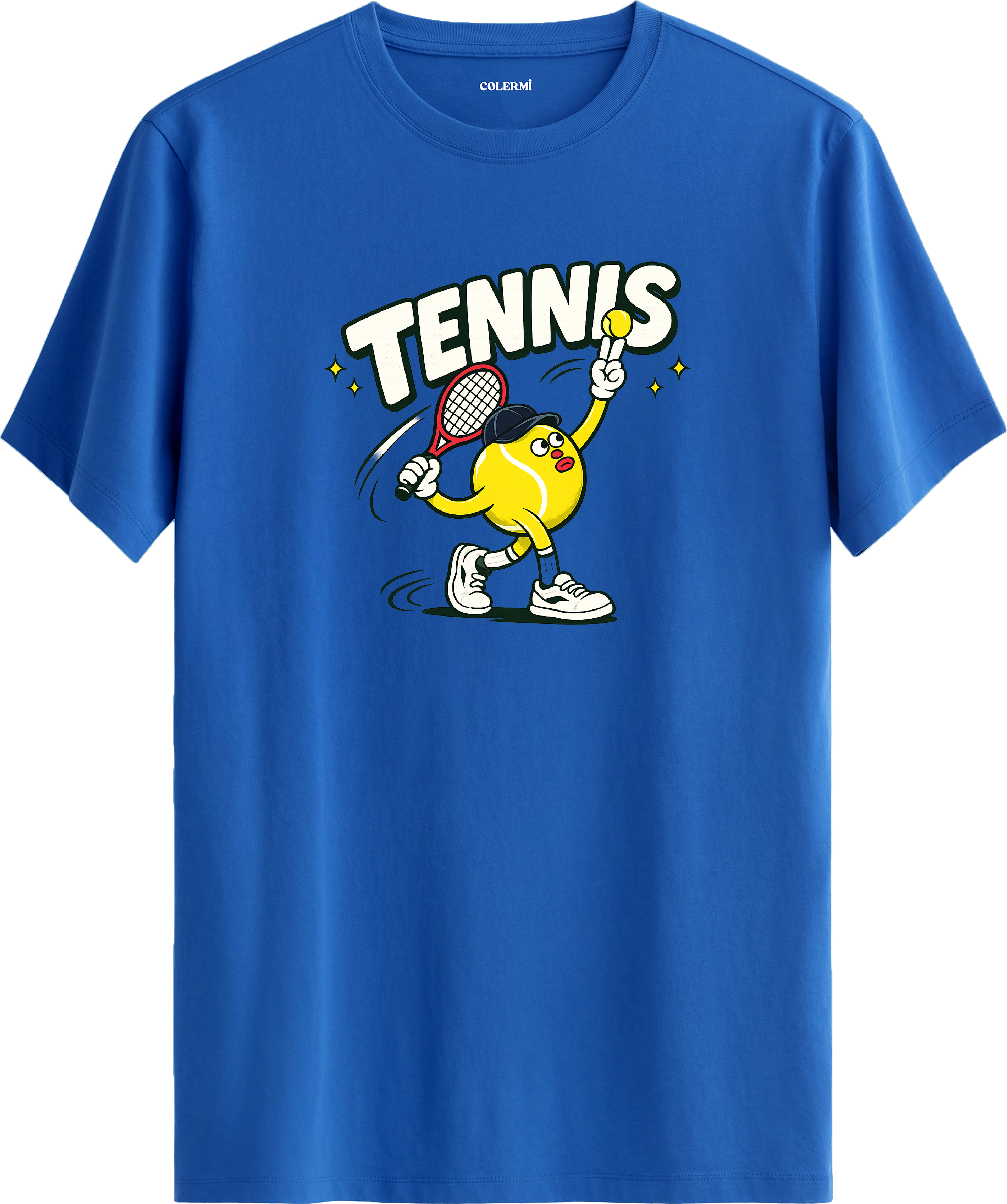 Tennis Ball Baskılı Regular Tişört