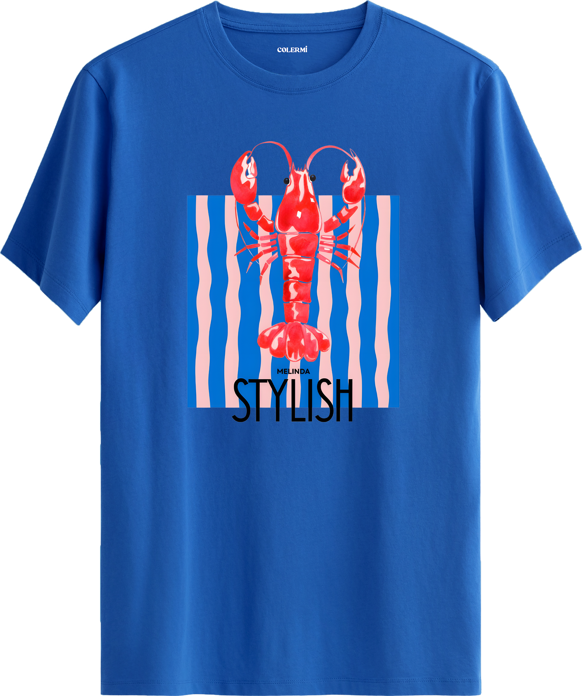 Stylish Lobster Tişört görsel 8 | Colermi