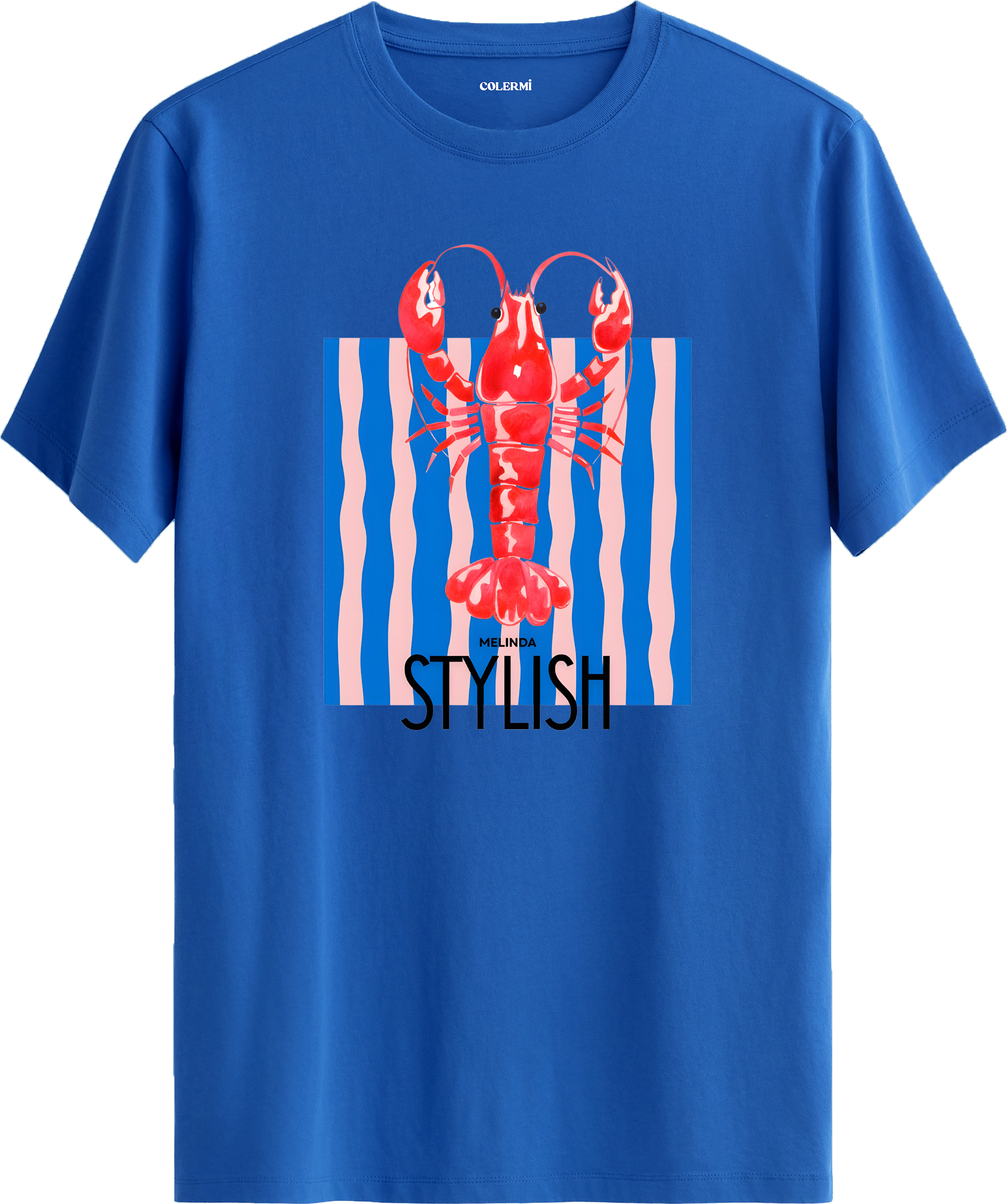Stylish Lobster Tişört görsel 8 | Colermi