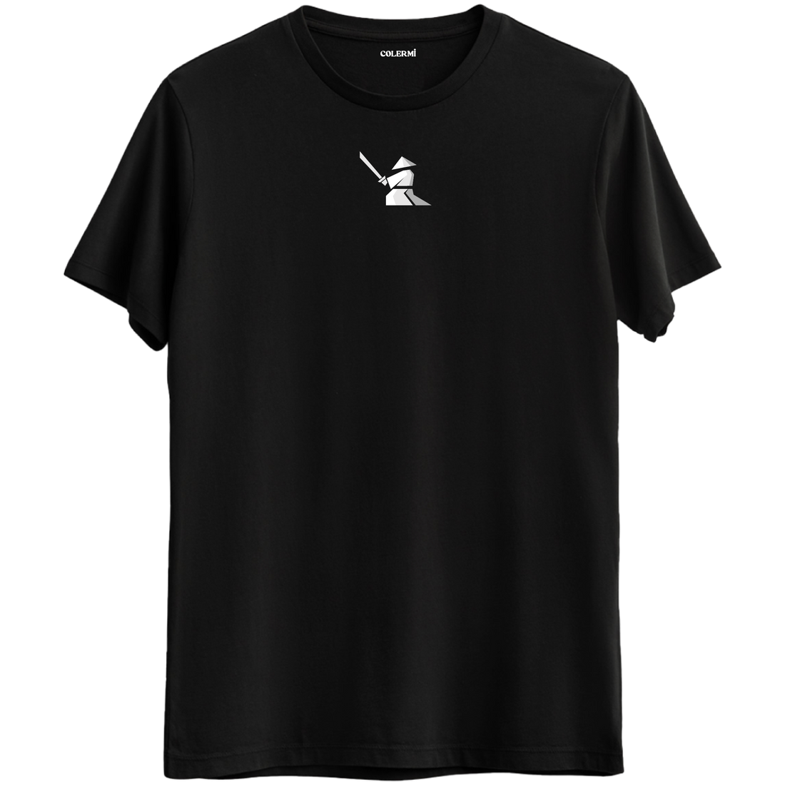 Origami Warrior Graphic T-Shirt – Minimal Strength, Elegant Design