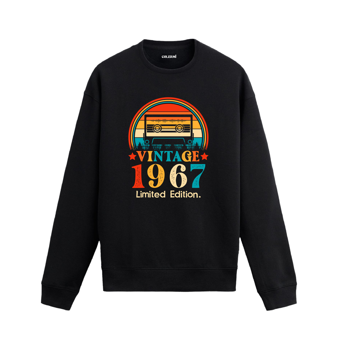 Mixtape Vintage Sweatshirt 1967 Tarihli Tasarım