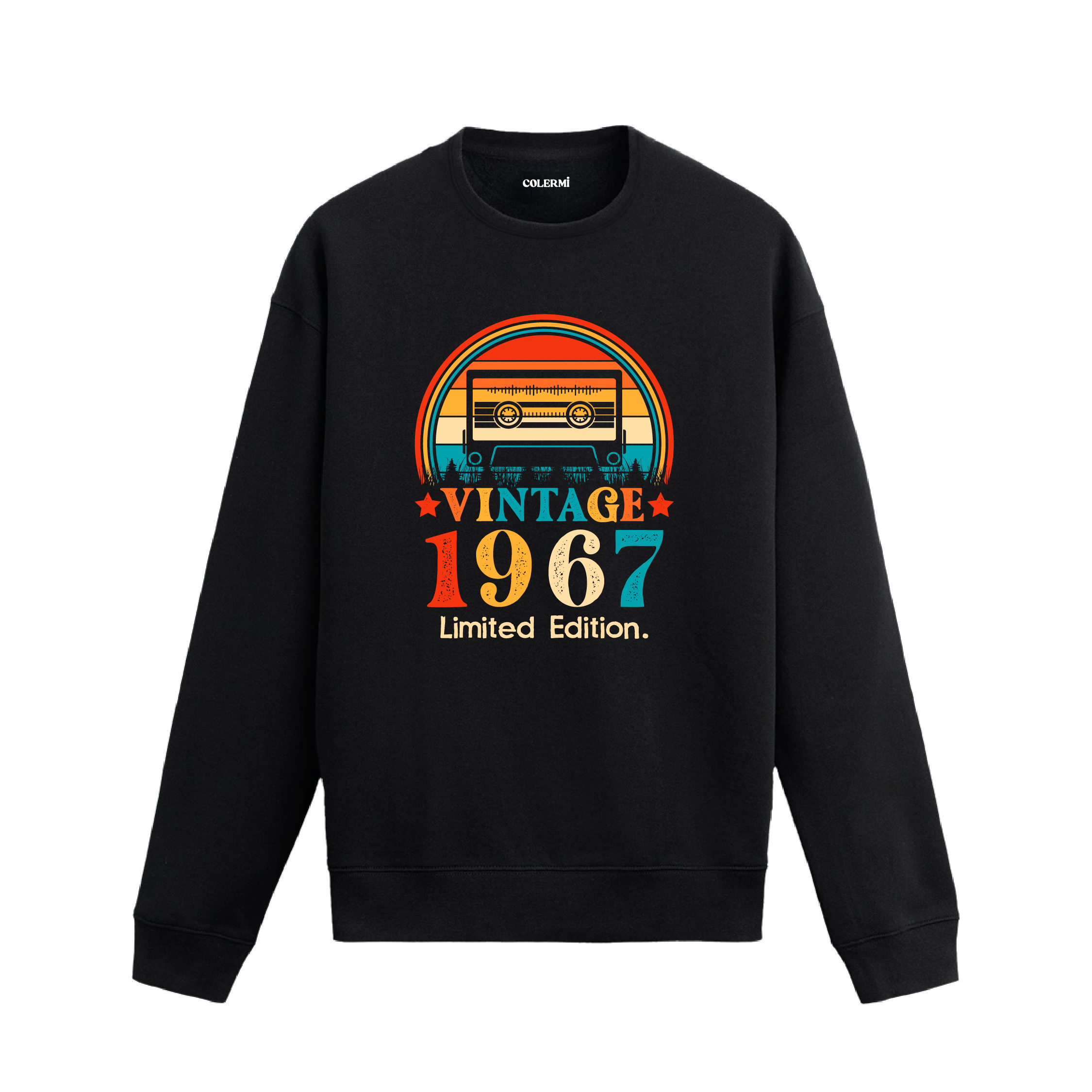Mixtape Vintage Sweatshirt 1967 Tarihli Tasarım