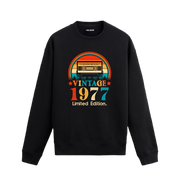 Mixtape Vintage Sweatshirt 1977 Tarihli Tasarım
