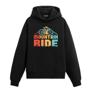 Retro Mountain Bike Passion Graphic Hoodie – Adventure, Freedom, and Bold Style