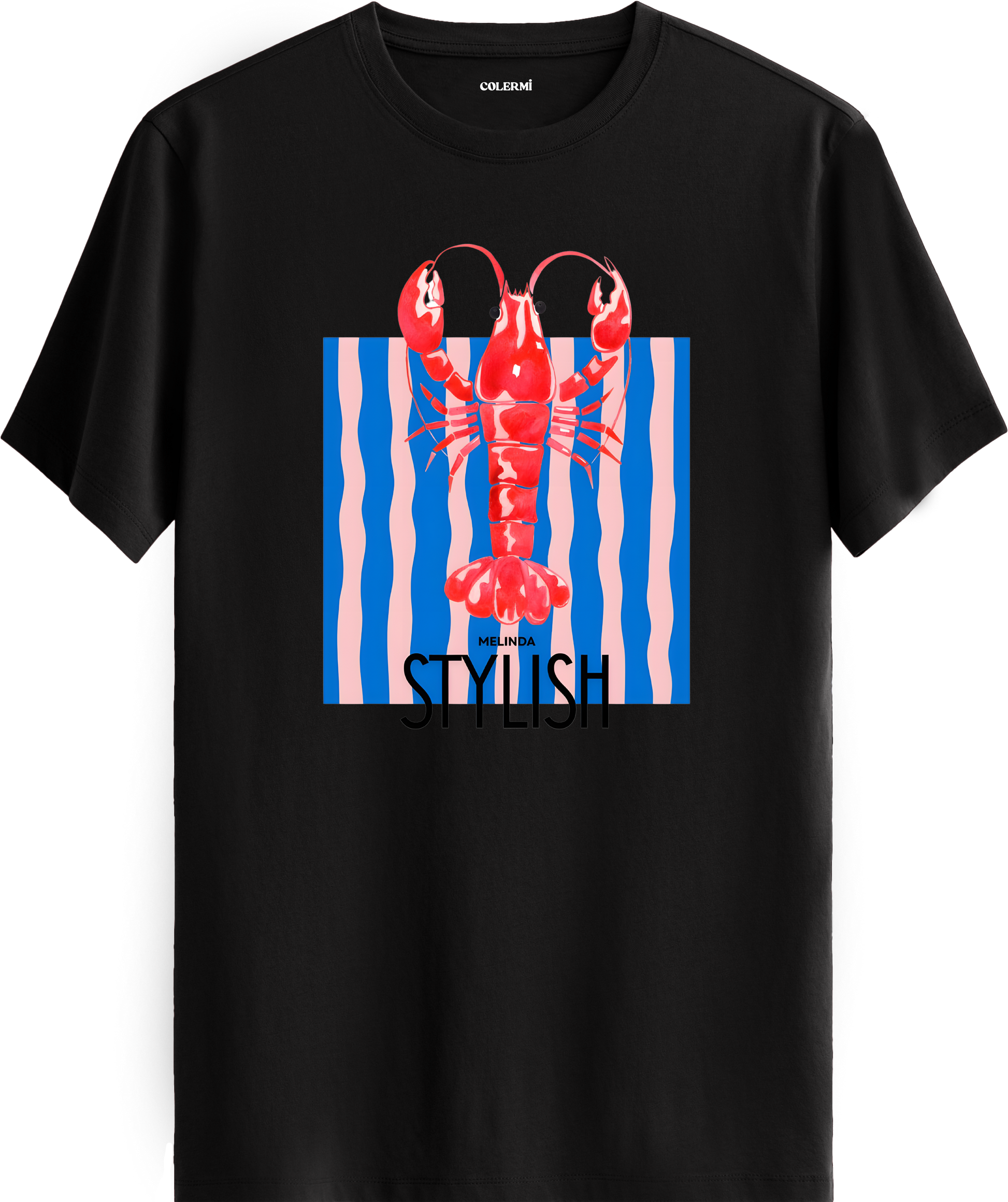 Stylish Lobster Tişört görsel 9 | Colermi