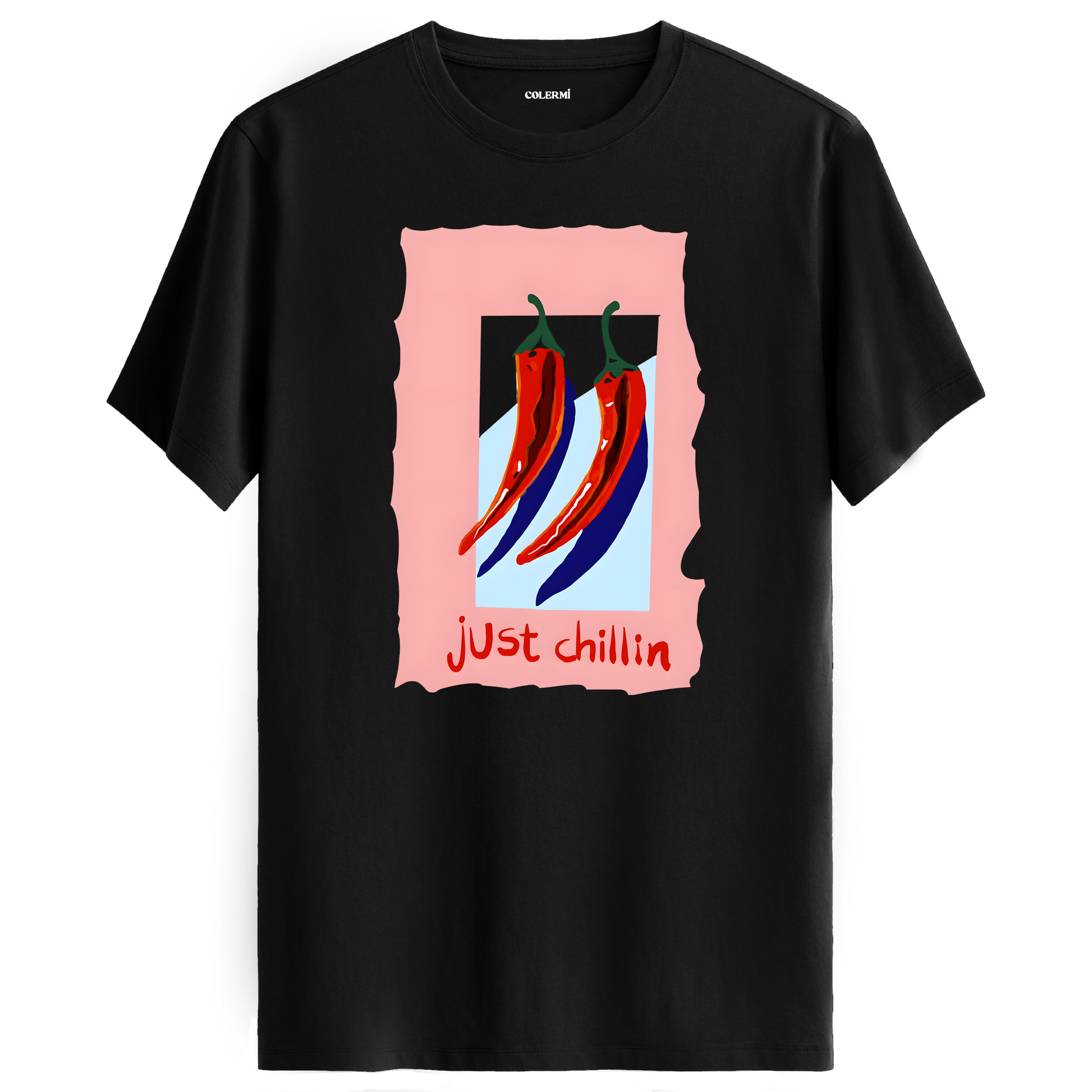 Acı Biber Tasarımlı Mizahi Tişört görsel 9 | Colermi