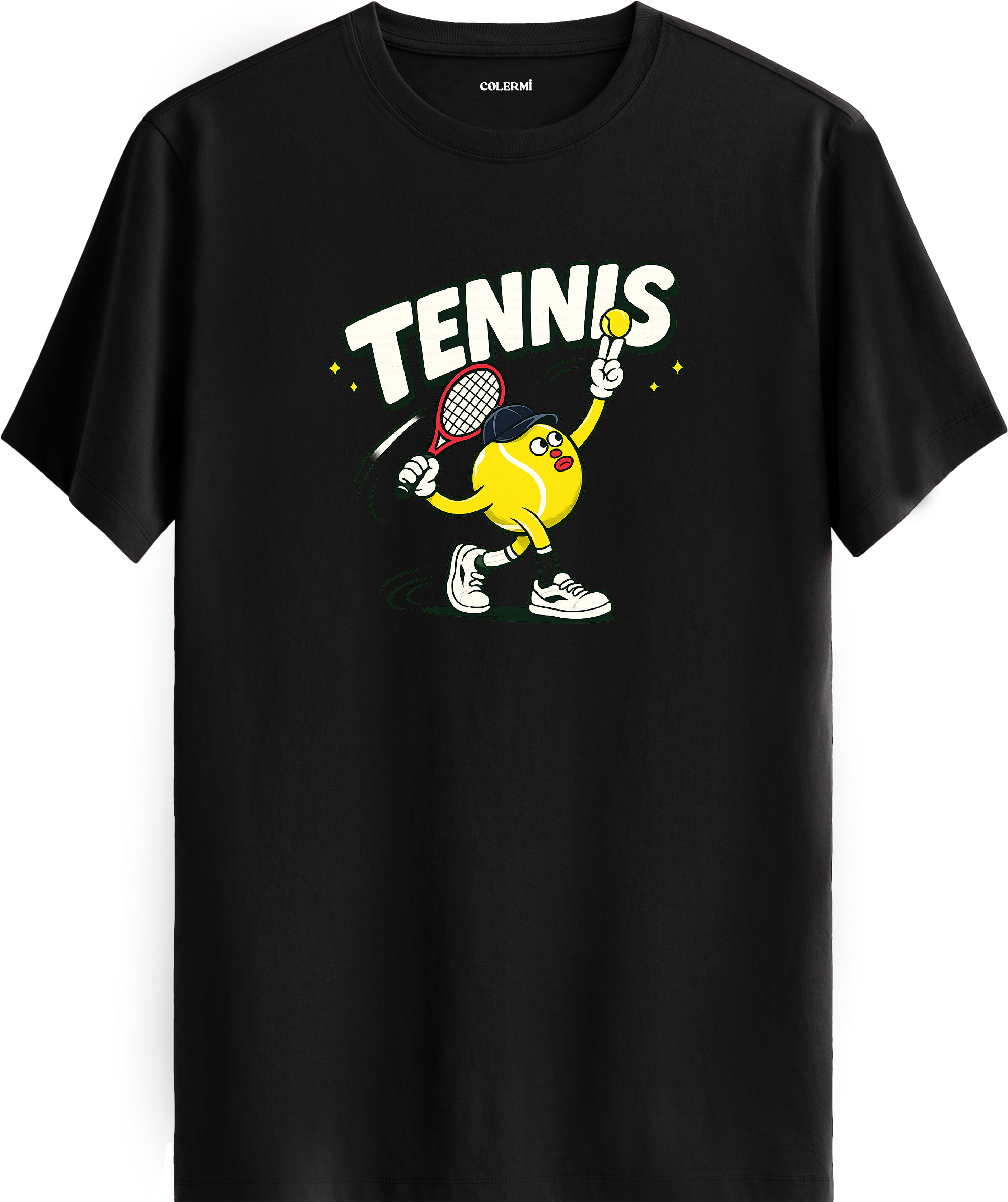 Tennis Ball Baskılı Regular Tişört