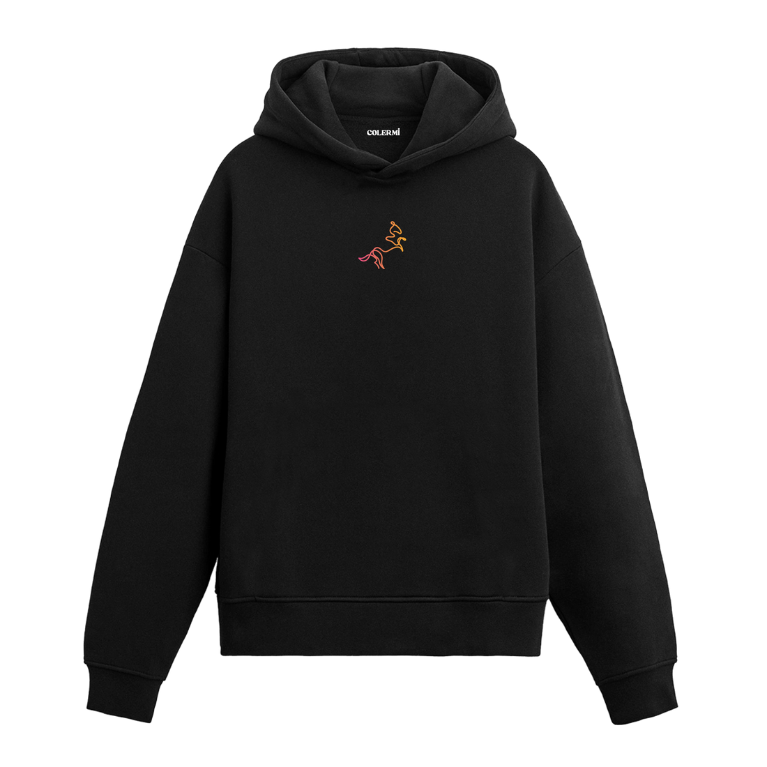 Wild Spirit Graphic Hoodie - Minimalist Design, Free Spirit
