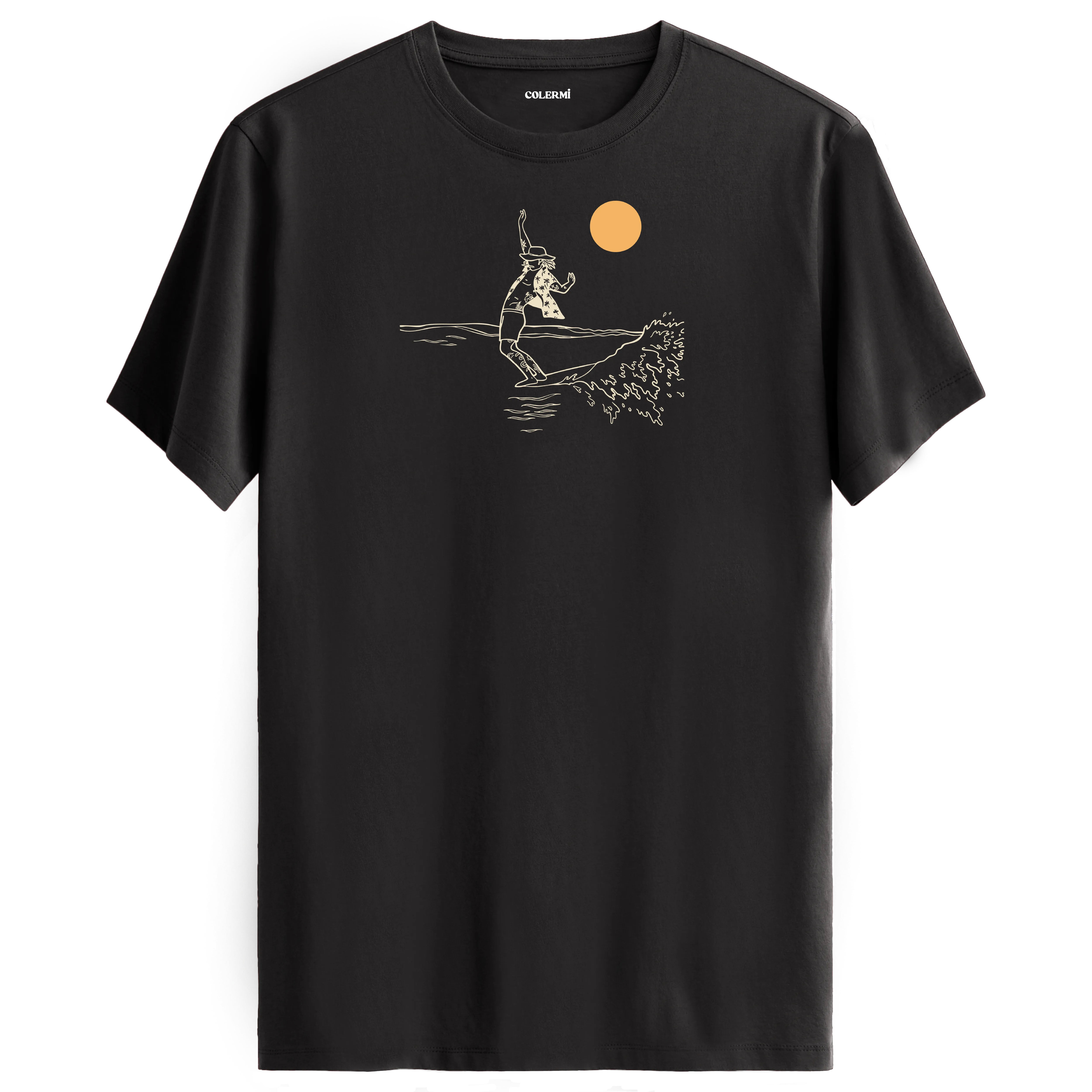 Güneş Altında Surf T-shirt görsel 6 | Colermi