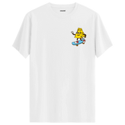 Skateboard Cheese Crew Neck T-Shirt