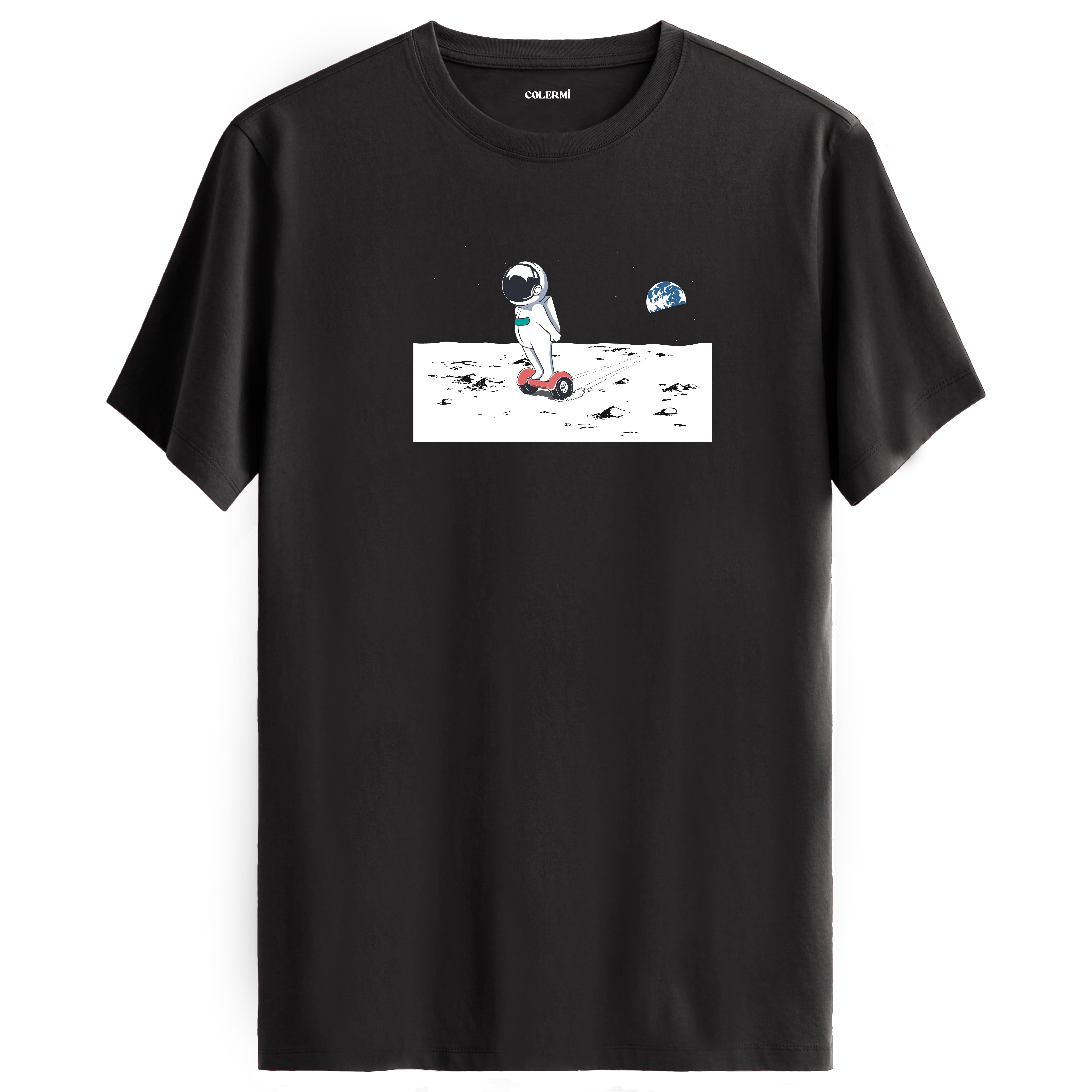 Astronot Hoverboard Tişört