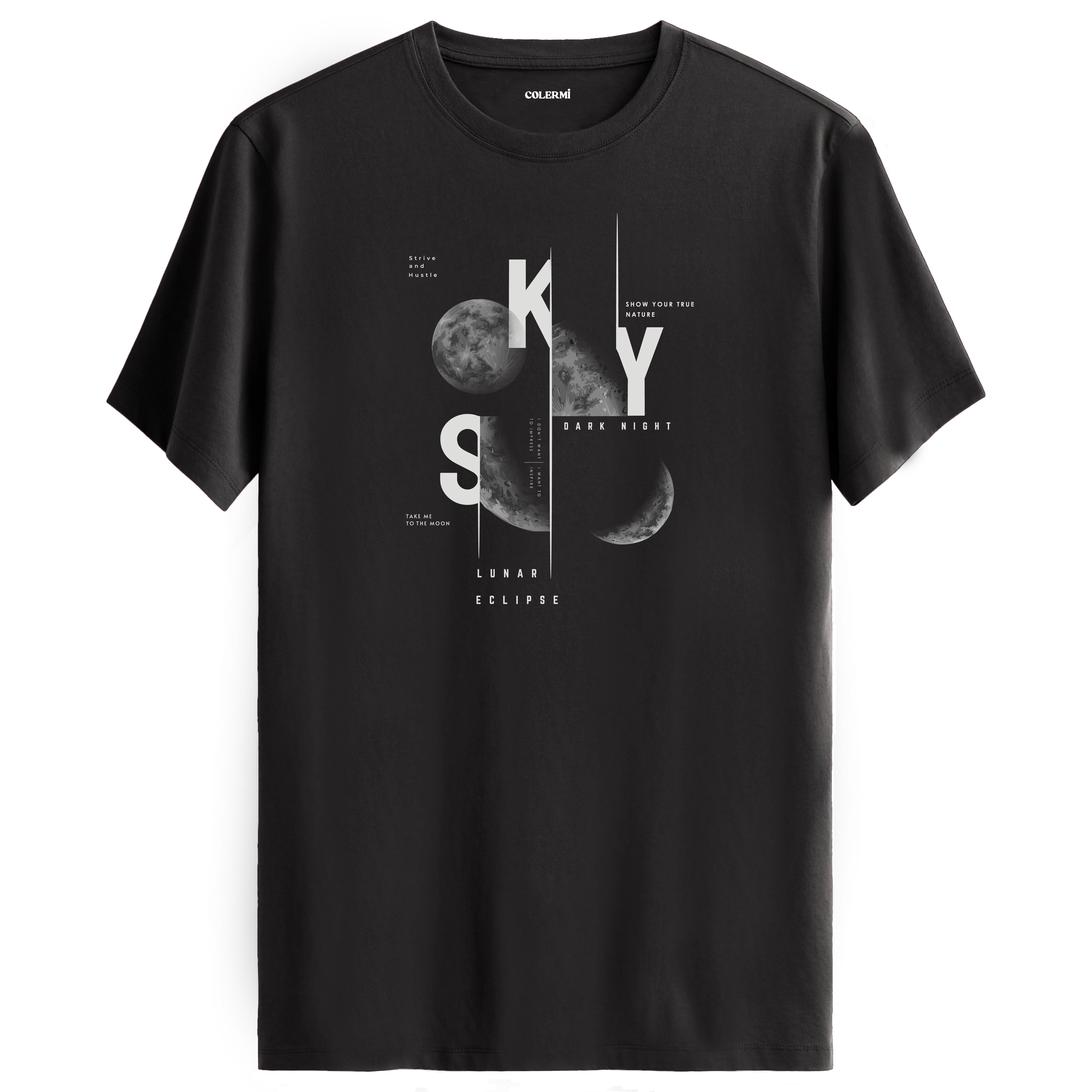 Lunar Eclipse Gökyüzü Tişört